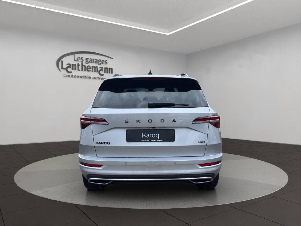 SKODA Karoq Sportline, Benzin, Occasion / Gebraucht, Automatik - 4