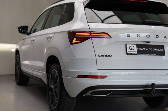 SKODA Karoq 1.5TSI SportLine, Benzin, Occasion / Gebraucht, Automatik - 4