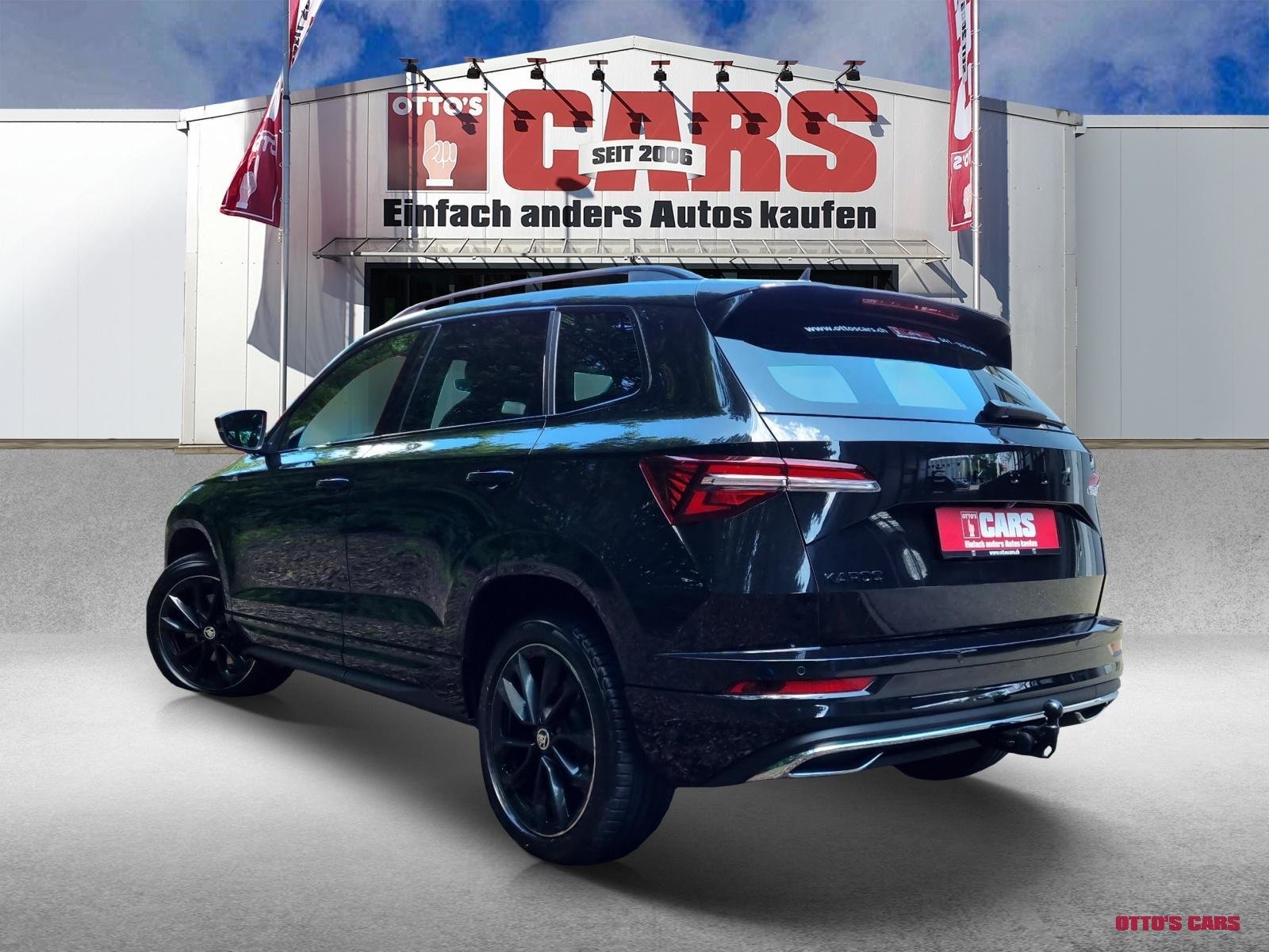 SKODA Karoq 1.5 TSI SportLine DSG *Anhängevorrichtung*Absta, Essence, Occasion / Utilisé, Automatique - 2