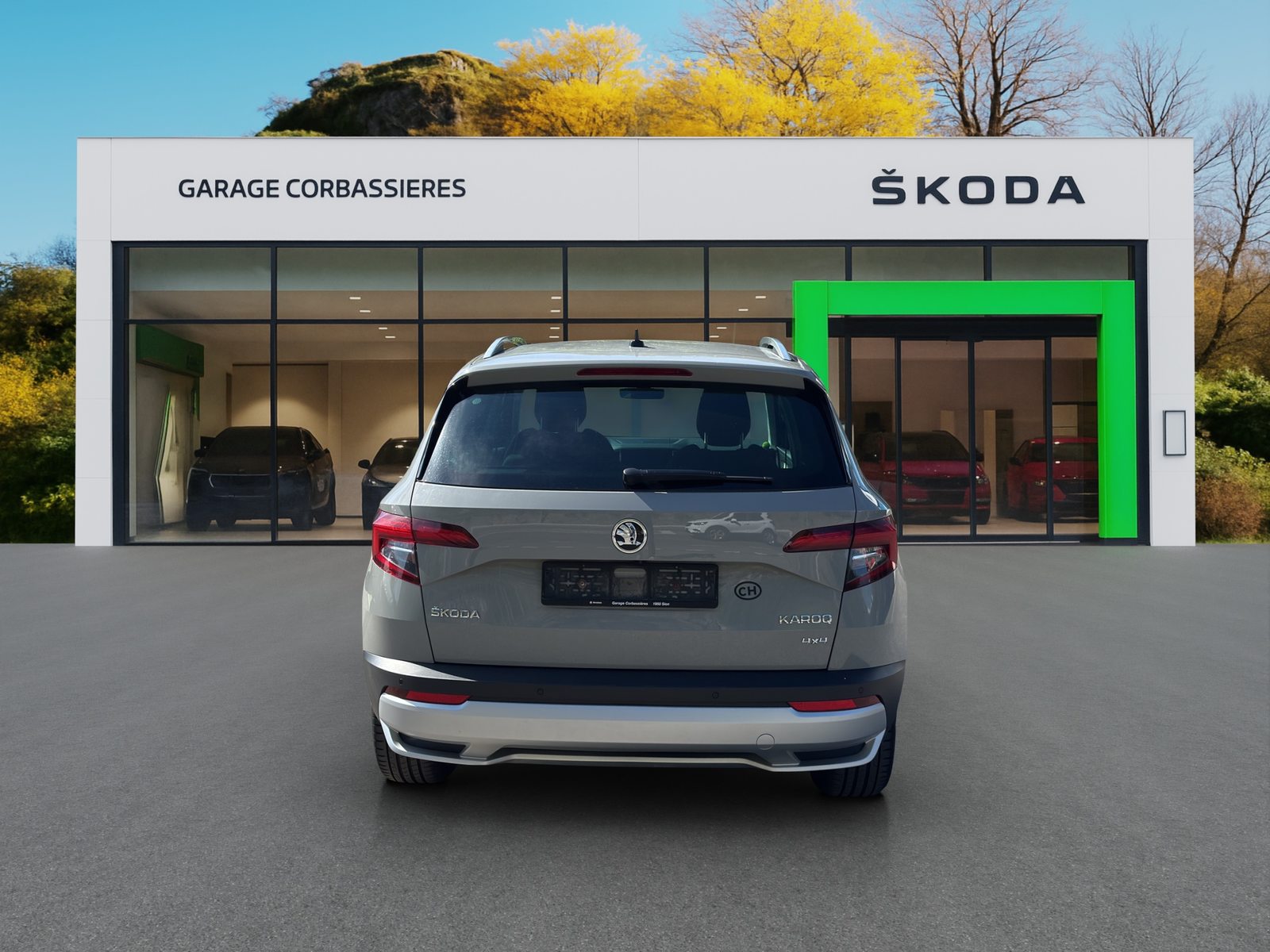 SKODA KAROQ Scout, Benzin, Occasion / Gebraucht, Automatik - 5