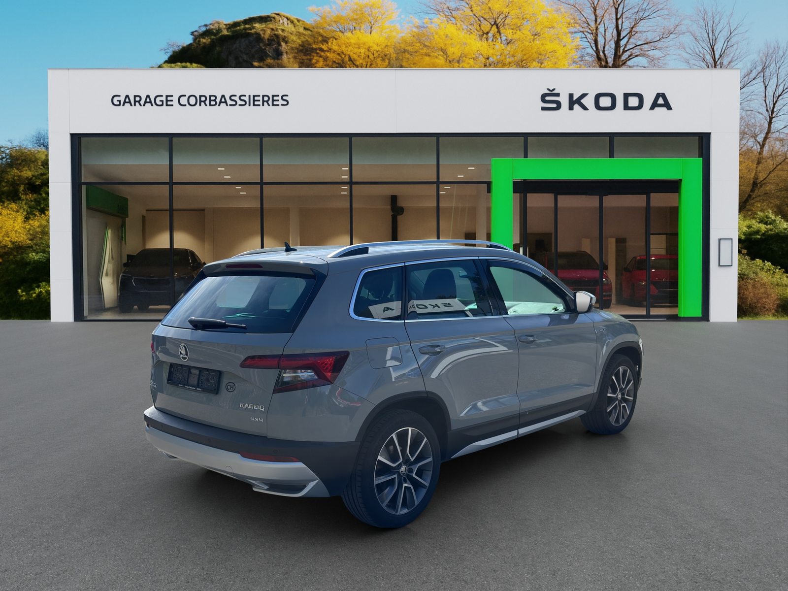 SKODA KAROQ Scout, Benzin, Occasion / Gebraucht, Automatik - 6