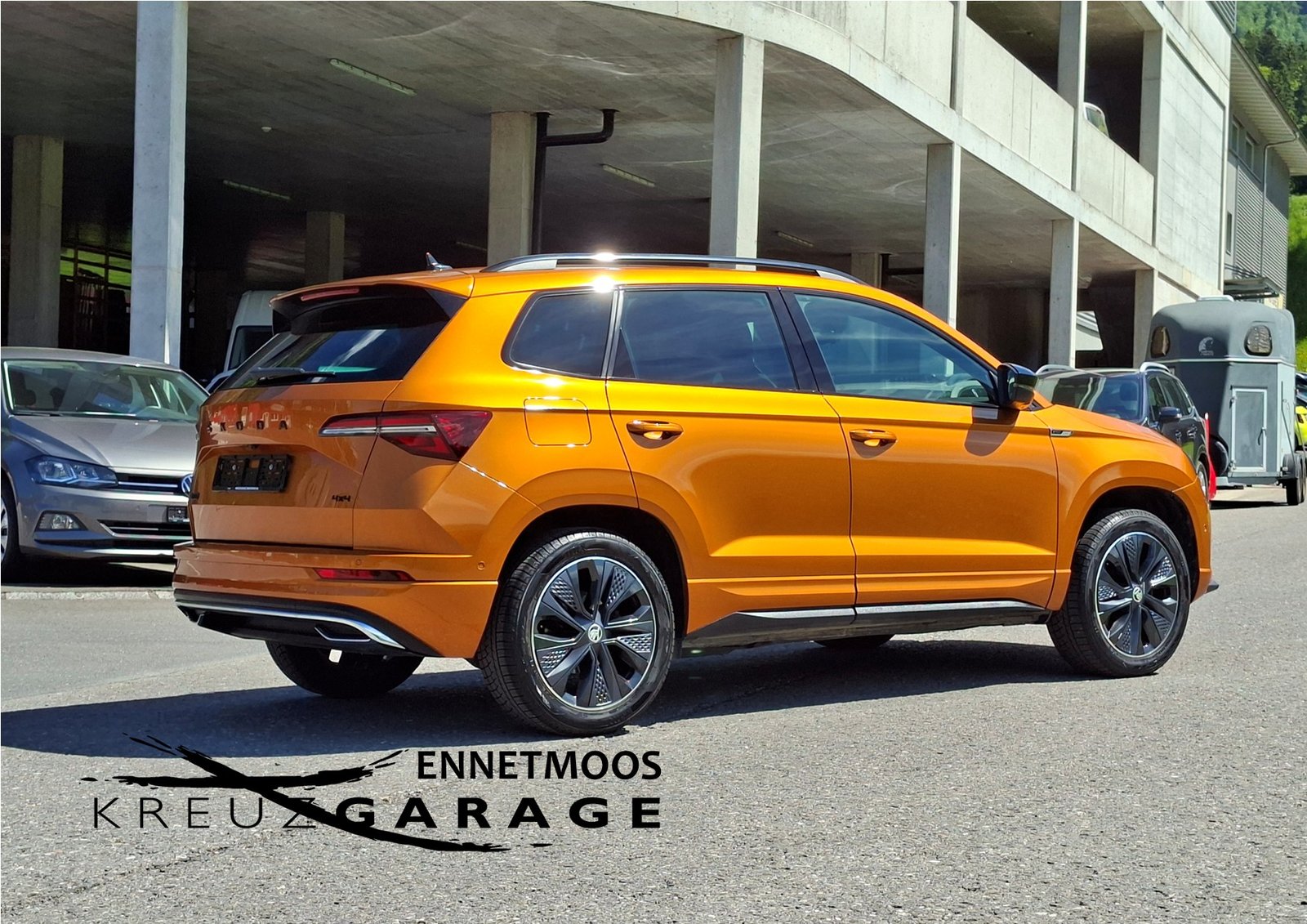 SKODA Karoq 2.0 TSI SportLine 4x4 DSG *Anhängerkupplung+Pan, Benzina, Occasioni / Usate, Automatico - 5