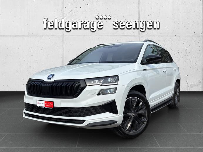 SKODA New Karoq 2.0 TDI CR Sport Line 4x4 DSG mit AHK elekt, Diesel, Second hand / Used, Automatic