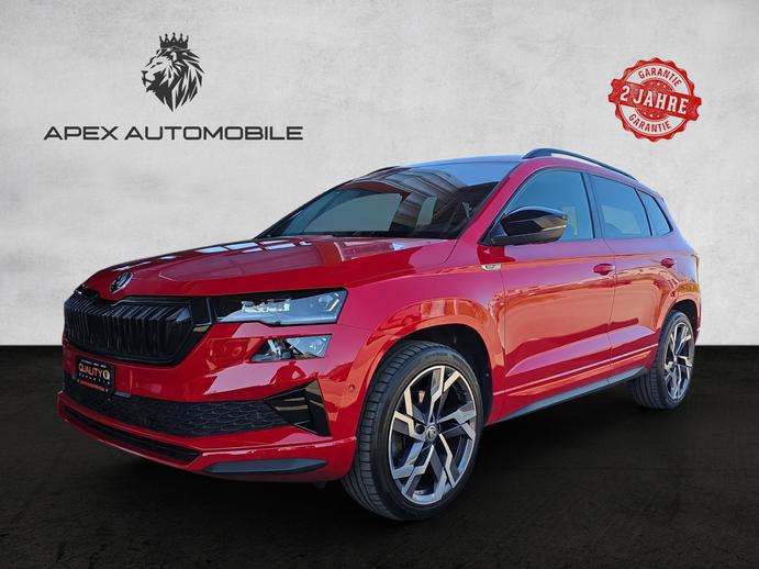 SKODA Karoq 2.0 TSI SportLine 4x4 DSG Panorama-Dach Rückf, Benzina, Occasioni / Usate, Automatico
