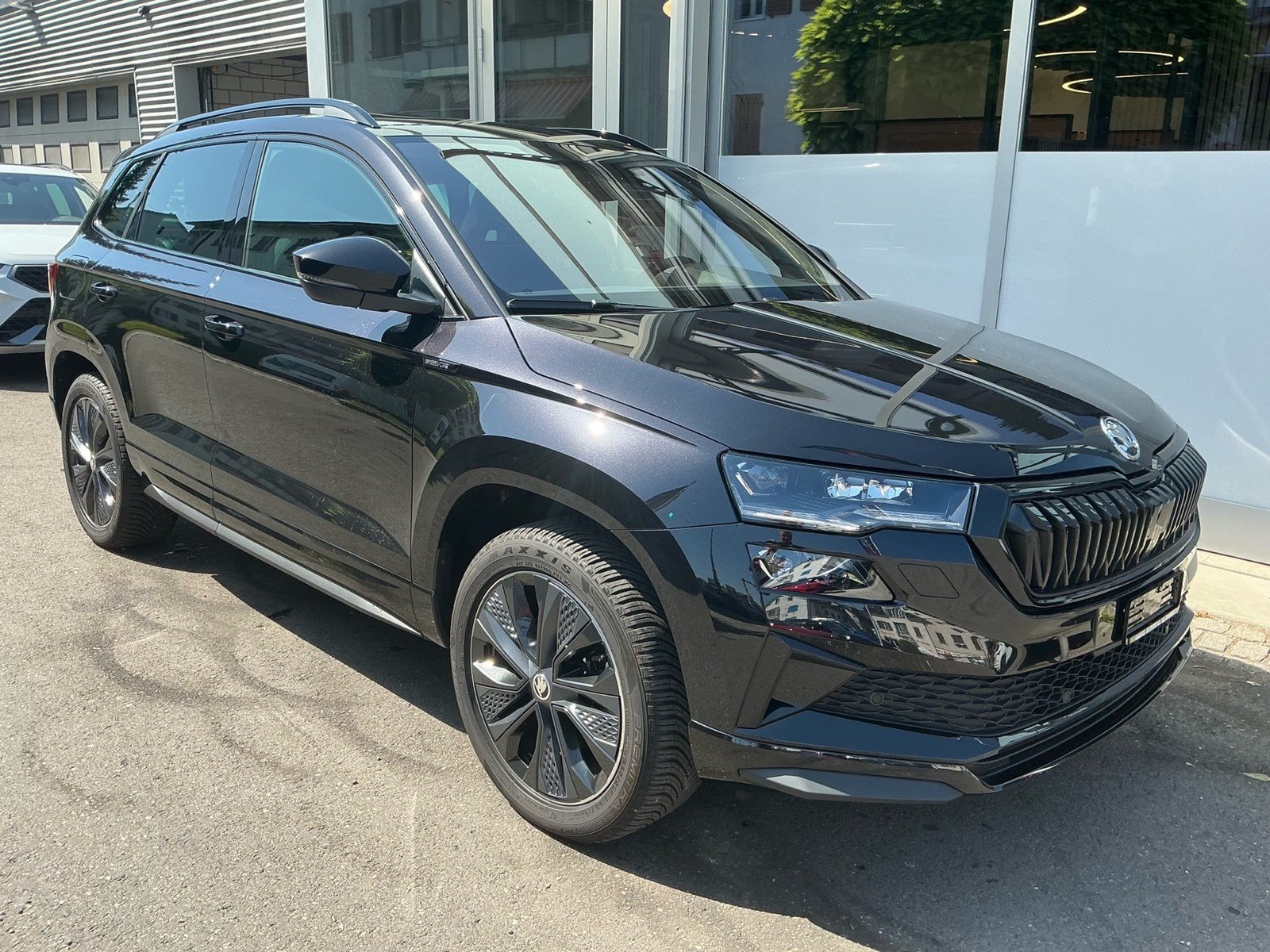 SKODA Karoq Sportline 4x4 *** PANORAMADACH ANHÄNGERKUPPLUN, Petrol, Second hand / Used, Automatic - 3