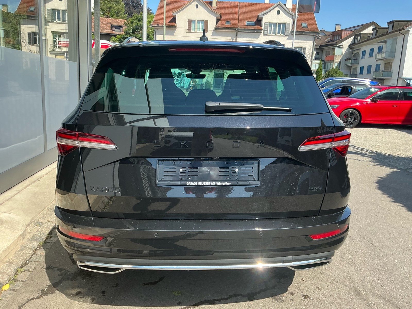 SKODA Karoq Sportline 4x4 *** PANORAMADACH ANHÄNGERKUPPLUN, Petrol, Second hand / Used, Automatic - 5