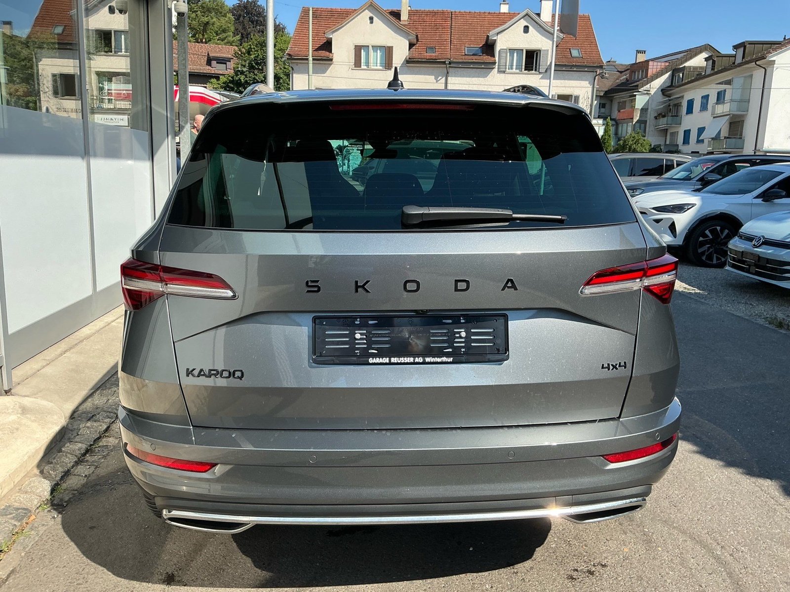 SKODA Karoq Sportline 4x4 *** PANORAMADACH ***, Petrol, Second hand / Used, Automatic - 5