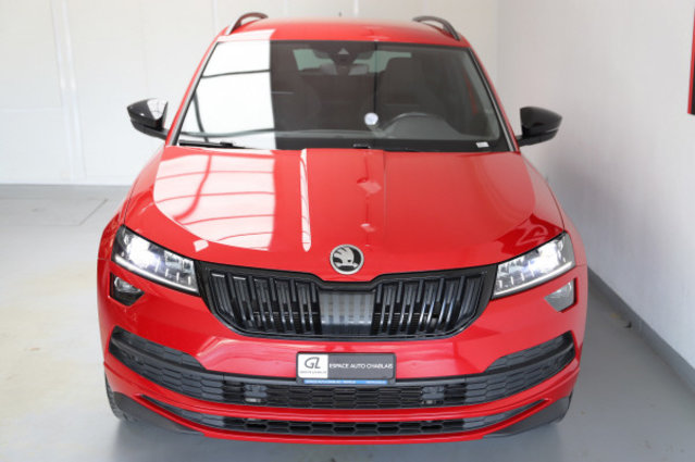 SKODA Karoq 2.0TSI SportL.4x4, Benzin, Occasion / Gebraucht, Automatik - 5