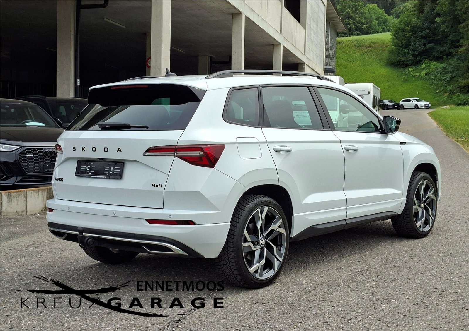 SKODA Karoq 2.0 TSI SportLine 4x4 DSG *Anhängerkupplung+Pan, Benzin, Occasion / Gebraucht, Automatik - 6