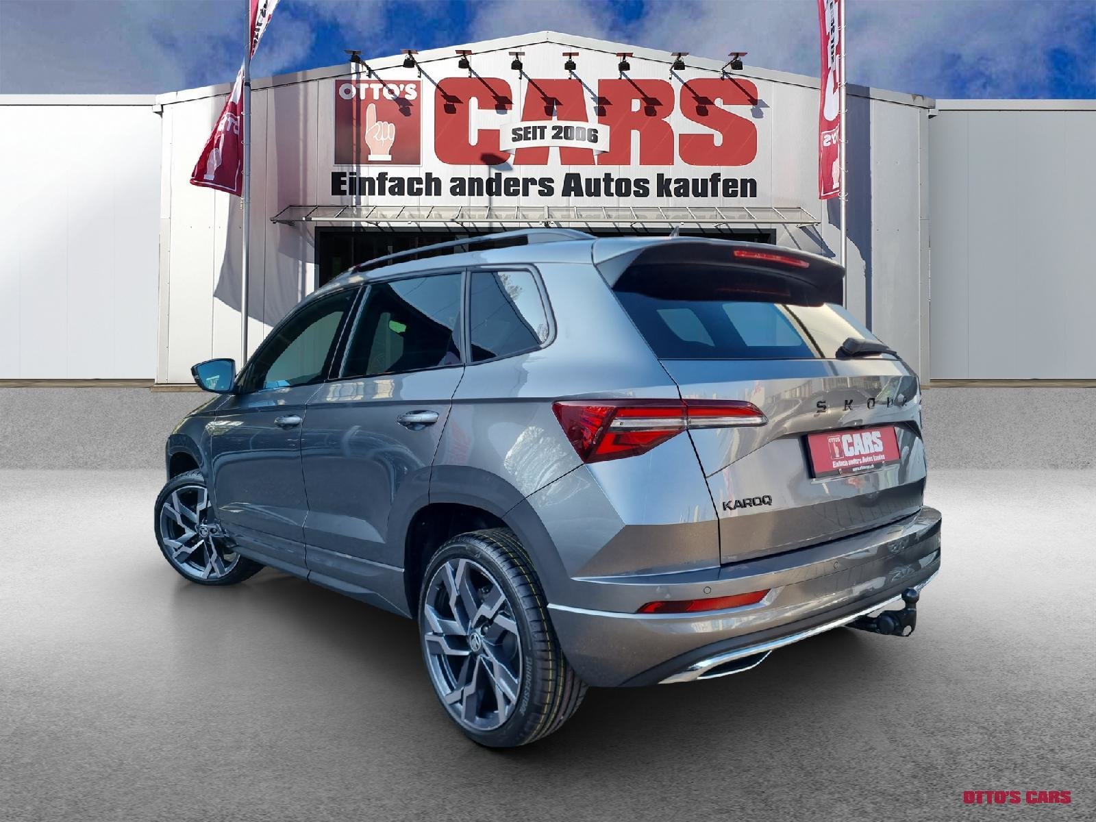 SKODA Karoq 1.5 TSI SportLine DSG *Anhängevorrichtung*Spurh, Essence, Occasion / Utilisé, Automatique - 2