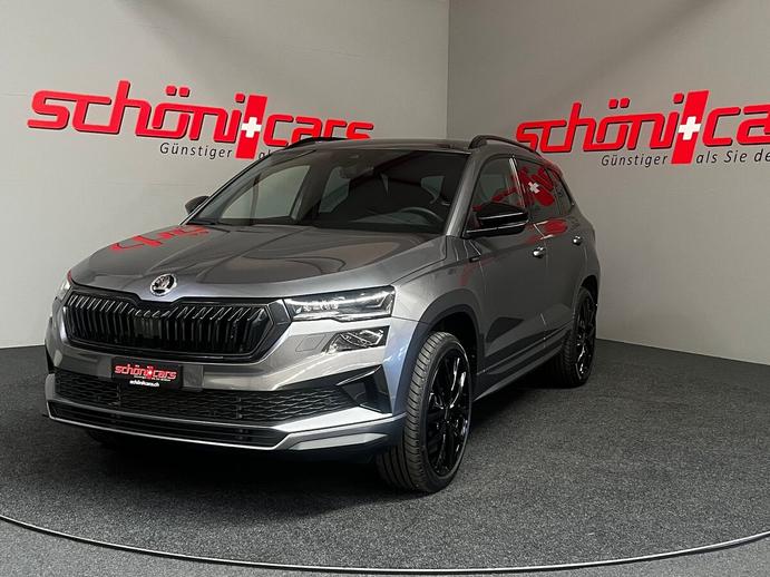 SKODA Karoq 2.0 TSI SportLine 4x4 DSG, Benzin, Occasion / Gebraucht, Automatik