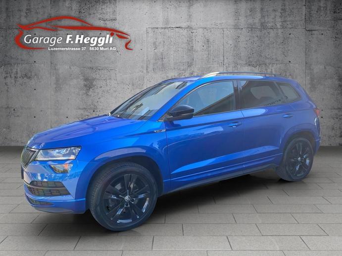 SKODA Karoq 2.0 TSI SportLine DSG 4x4, Benzin, Occasion / Gebraucht, Automatik