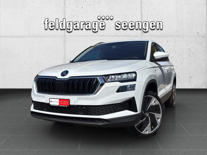 SKODA New Karoq 1.5 TSI Ambition DSG mit AHK, Panorama Schie, Essence, Occasion / Utilisé, Automatique
