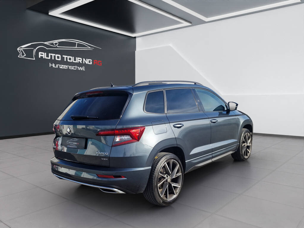 SKODA Karoq 2.0 TSI SportLine DSG 4x4, Essence, Occasion / Utilisé, Automatique - 3