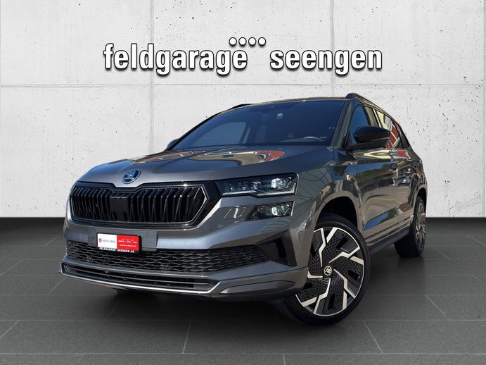 SKODA New Karoq 2.0 TSI SportLine 4x4 DSG mit AHK, Fahrerassisten, Petrol, Second hand / Used, Automatic