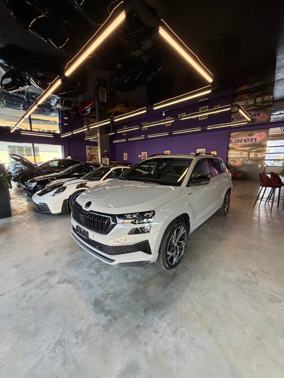 SKODA Karoq 2.0 TSI SportLine 4x4 DSG, Benzin, Occasion / Gebraucht, Automatik - 3