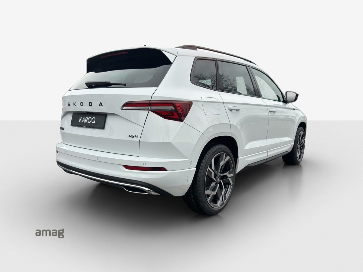 SKODA Karoq 2.0 TDI CR Sport Line 4x4 DSG, Diesel, Voiture de démonstration, Automatique - 5