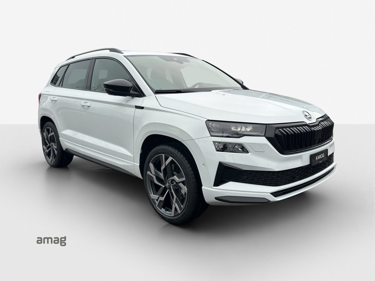 SKODA Karoq 2.0 TDI CR Sport Line 4x4 DSG, Diesel, Voiture de démonstration, Automatique - 6
