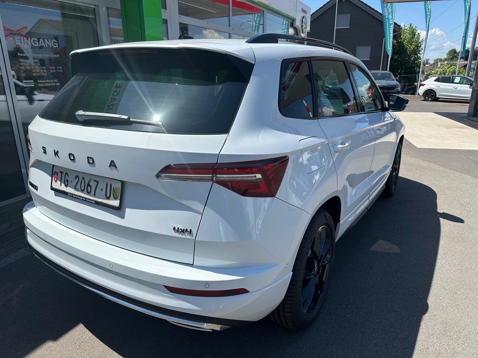 SKODA Karoq 2.0 TDI CR Sport Line 4x4 DSG, Diesel, Voiture de démonstration, Automatique - 6