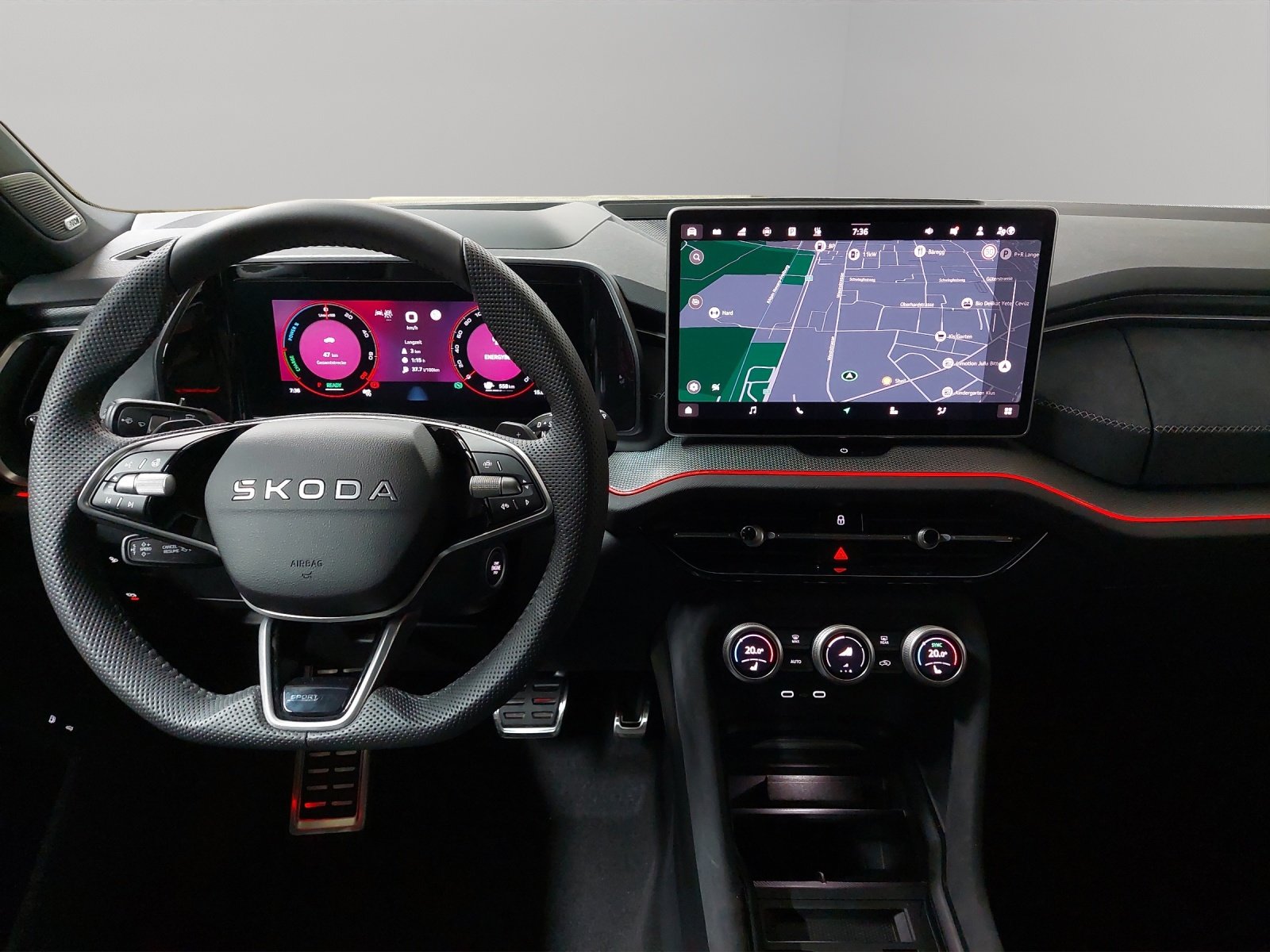 SKODA Kodiaq 1.5 TSI PHEV Sportline, Plug-in-Hybrid Benzin/Elektro, Neuwagen, Automatik - 7