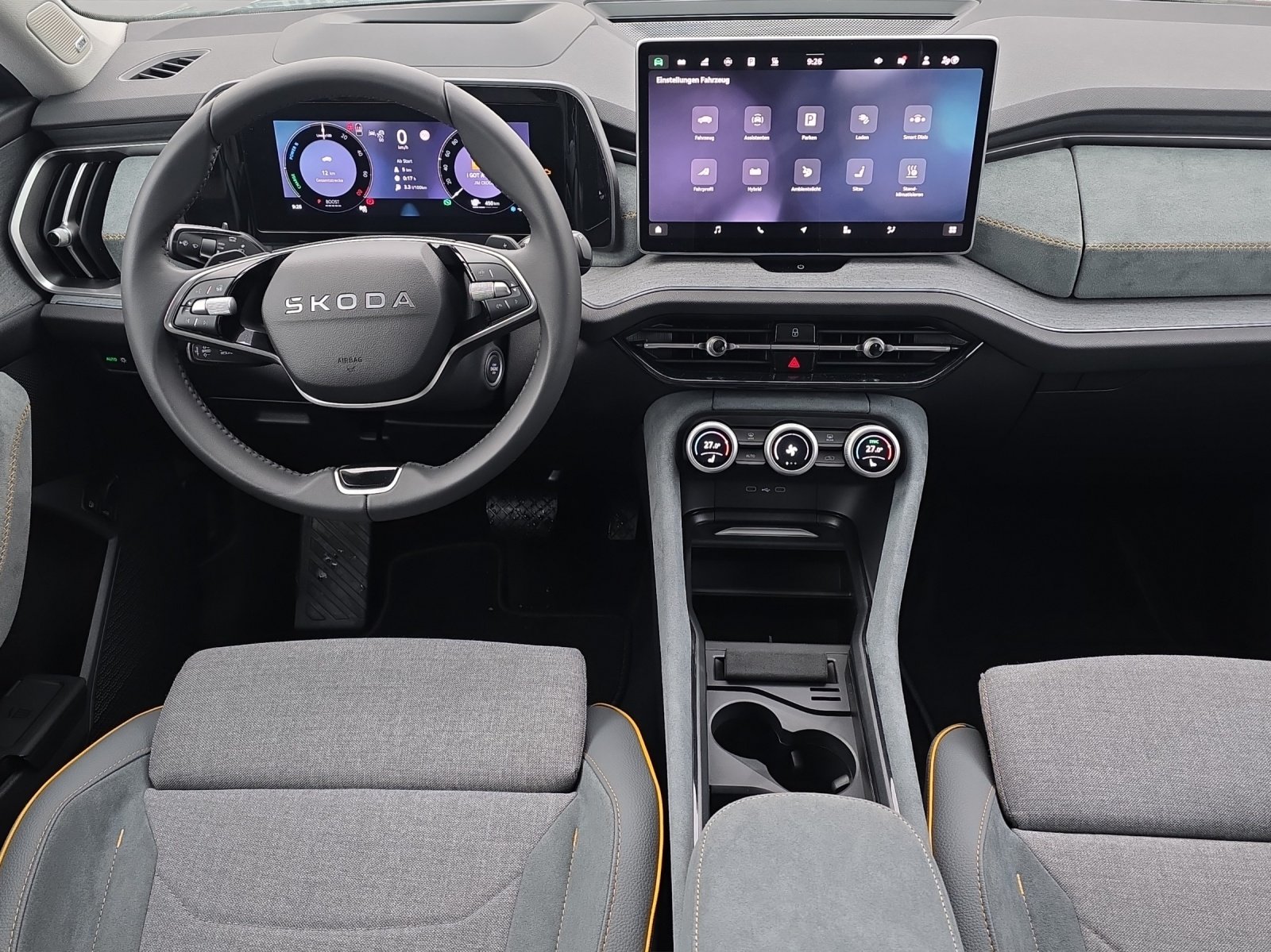 SKODA Kodiaq 1.5 TSI PHEV Dynamic, Plug-in-Hybrid Benzin/Elektro, Neuwagen, Automatik - 5
