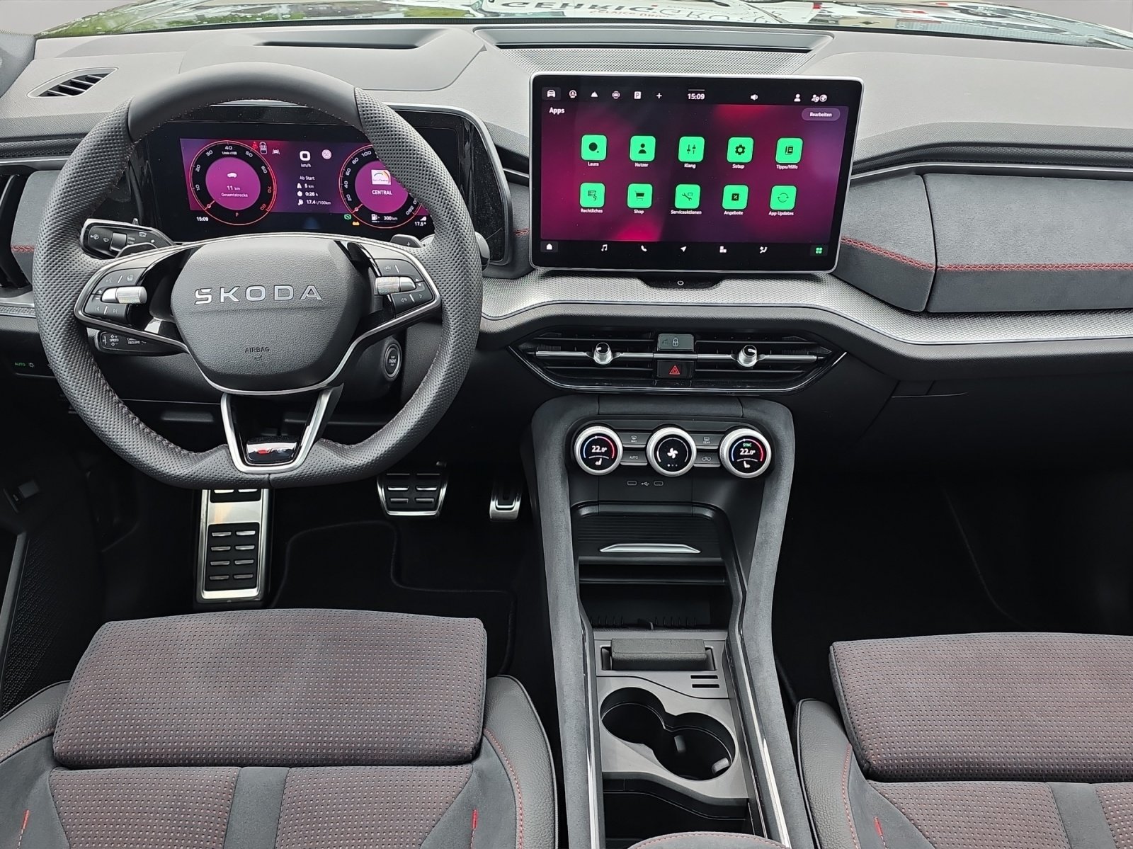 SKODA Kodiaq 2.0 TSI RS 4x4, Benzina, Auto nuove, Automatico - 5