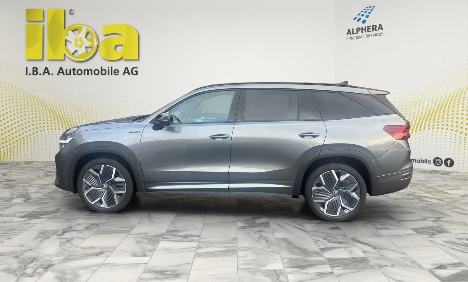 SKODA Kodiaq 1.5 TSI MHEV Sportline 7 Plätze AHK, Mild-Hybrid Benzin/Elektro, Neuwagen, Automatik - 2
