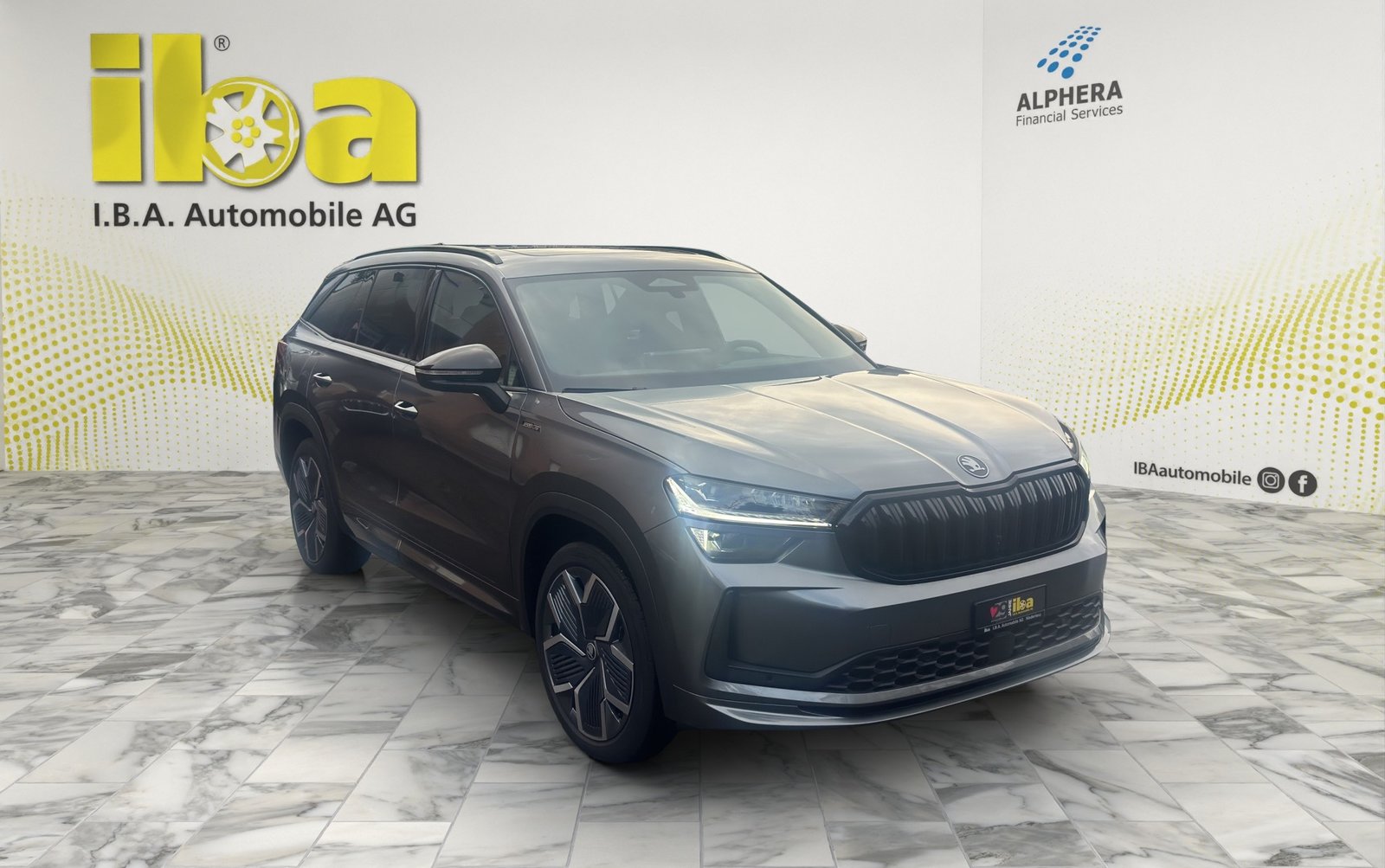 SKODA Kodiaq 1.5 TSI MHEV Sportline 7 Plätze AHK, Mild-Hybrid Benzin/Elektro, Neuwagen, Automatik - 7