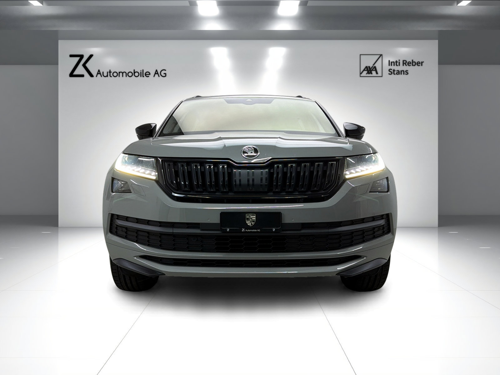 SKODA Kodiaq 2.0 TSI 4x4 Stahl Grau 7. Plätzer SportLine ★ 360° Ka, Benzin, Occasion / Gebraucht, Automatik - 4