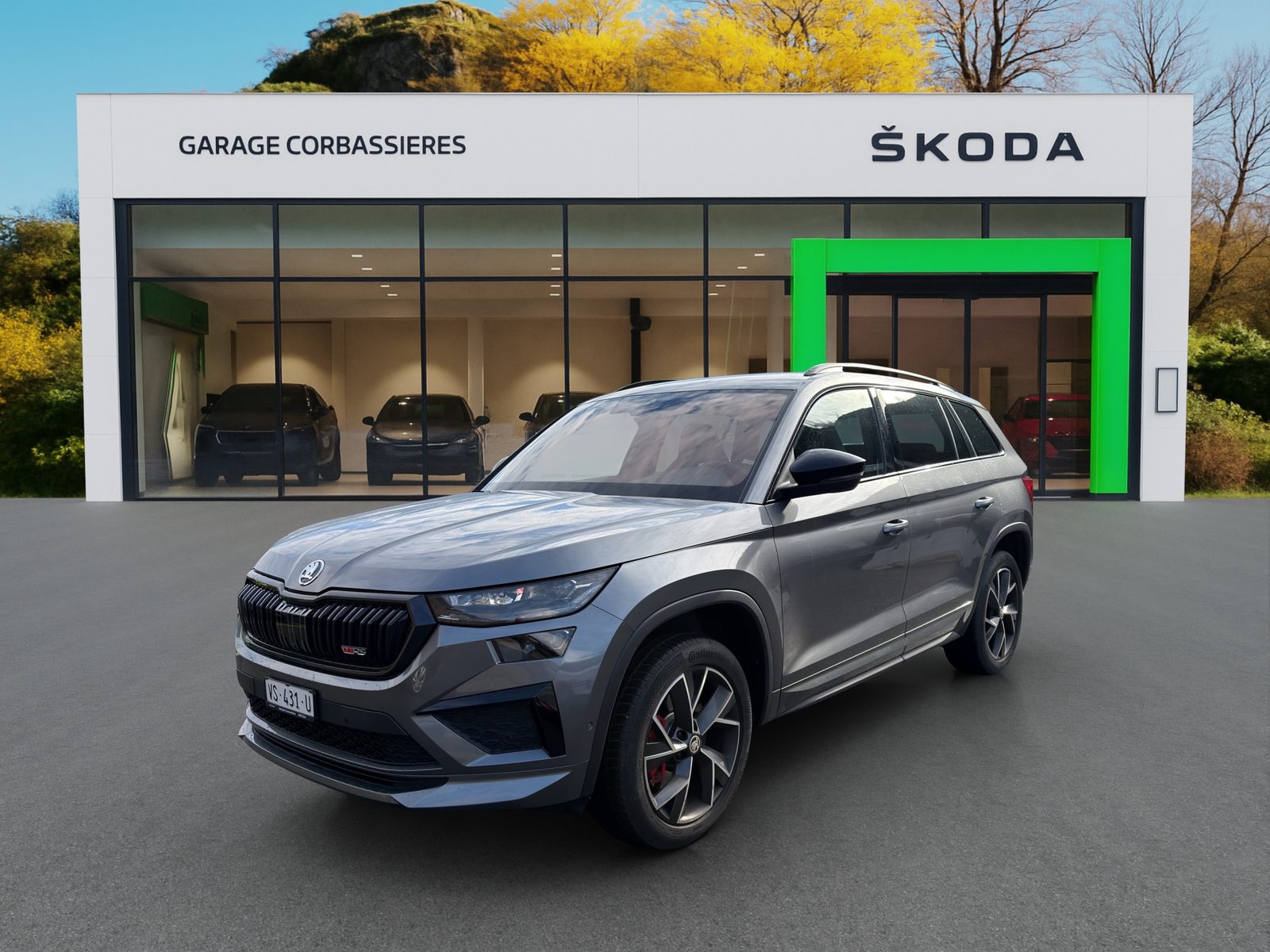 SKODA Kodiaq RS, Essence, Occasion / Utilisé, Automatique - 2