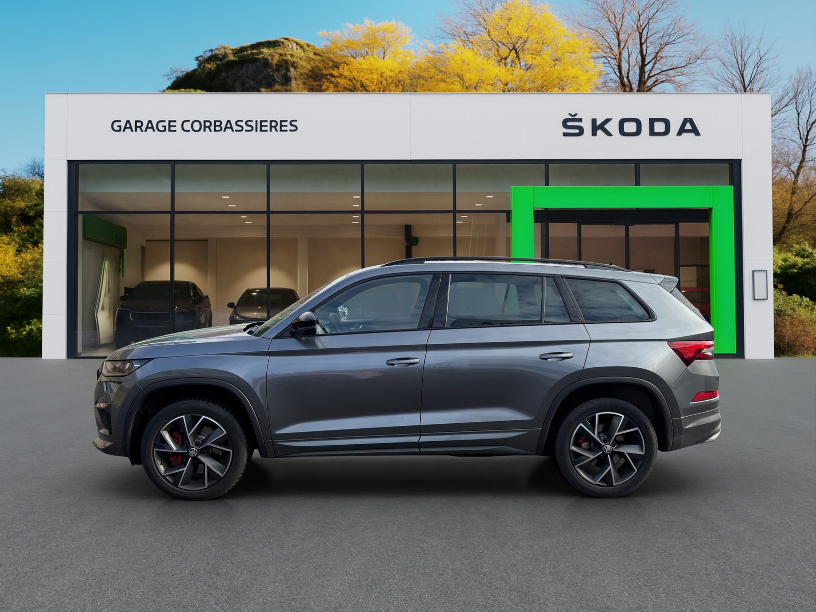 SKODA Kodiaq RS, Essence, Occasion / Utilisé, Automatique - 3