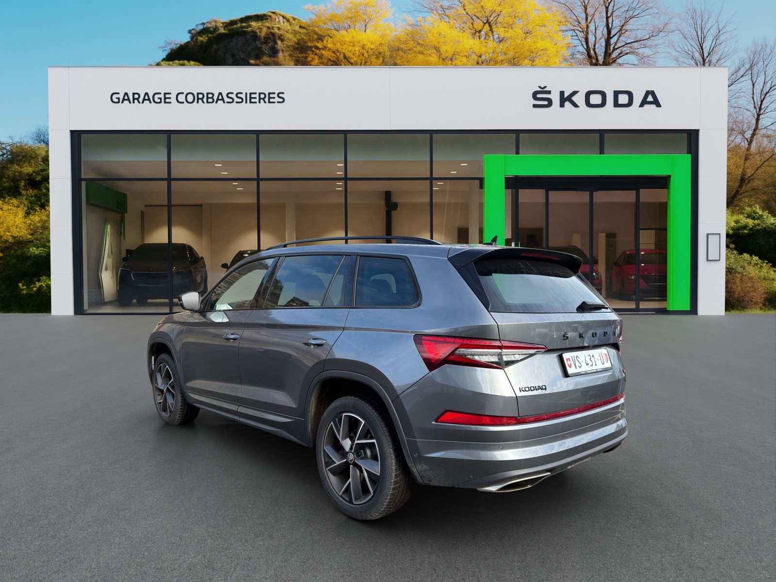 SKODA Kodiaq RS, Essence, Occasion / Utilisé, Automatique - 4