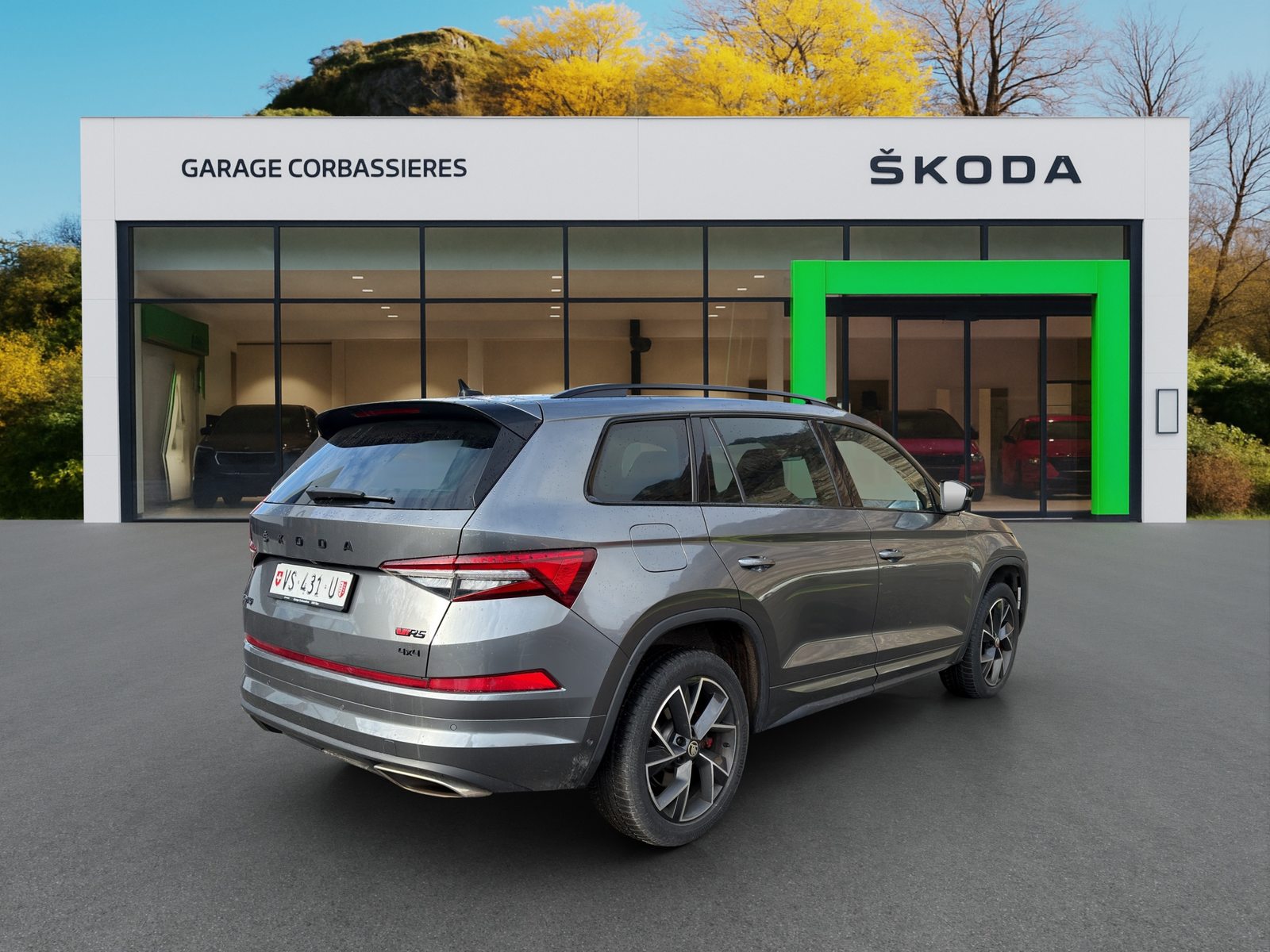 SKODA Kodiaq RS, Essence, Occasion / Utilisé, Automatique - 6