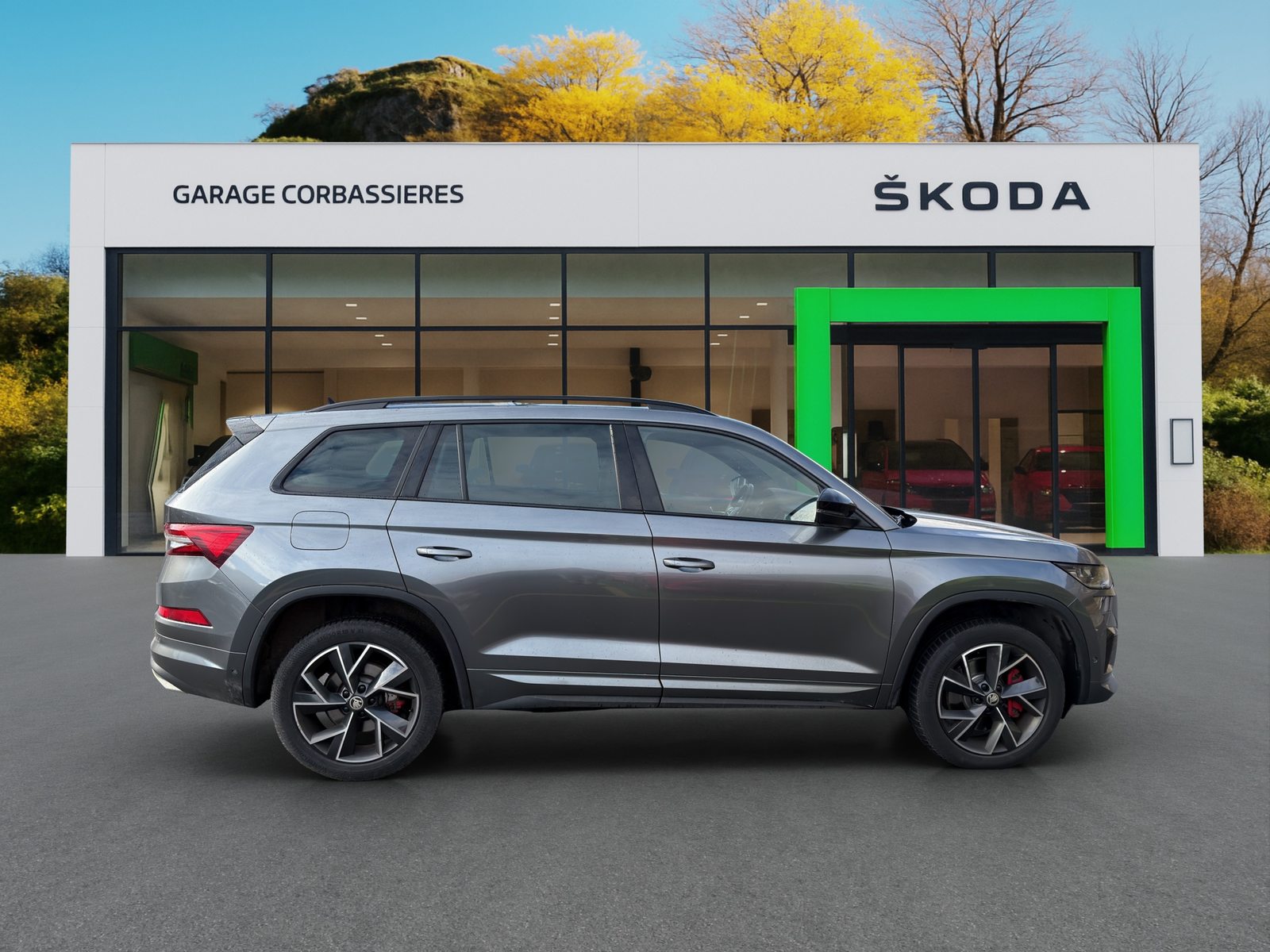SKODA Kodiaq RS, Essence, Occasion / Utilisé, Automatique - 7