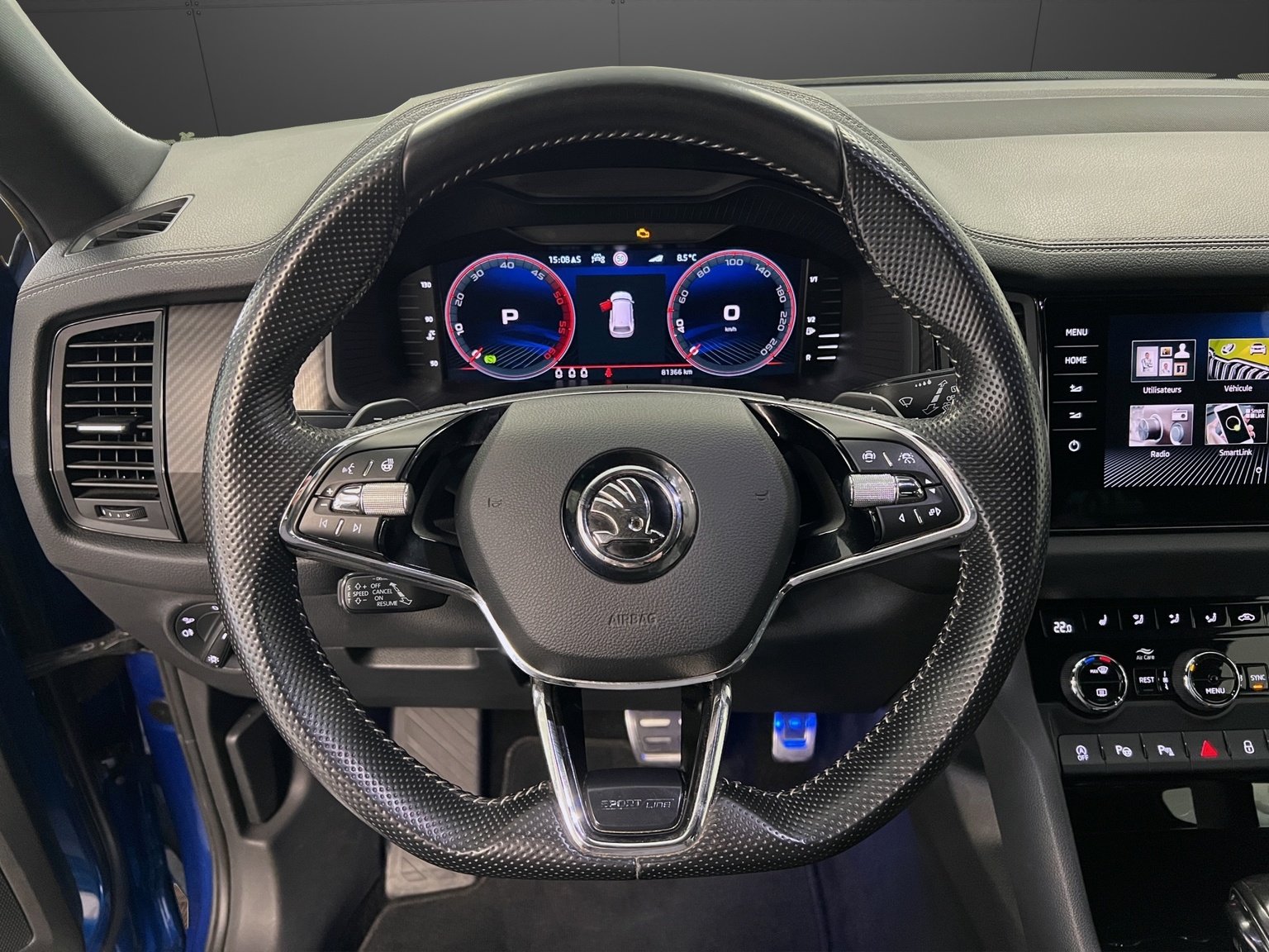 SKODA Kodiaq 2.0 TDI CR SportLine 4x4 DSG, Diesel, Occasion / Utilisé, Automatique - 7