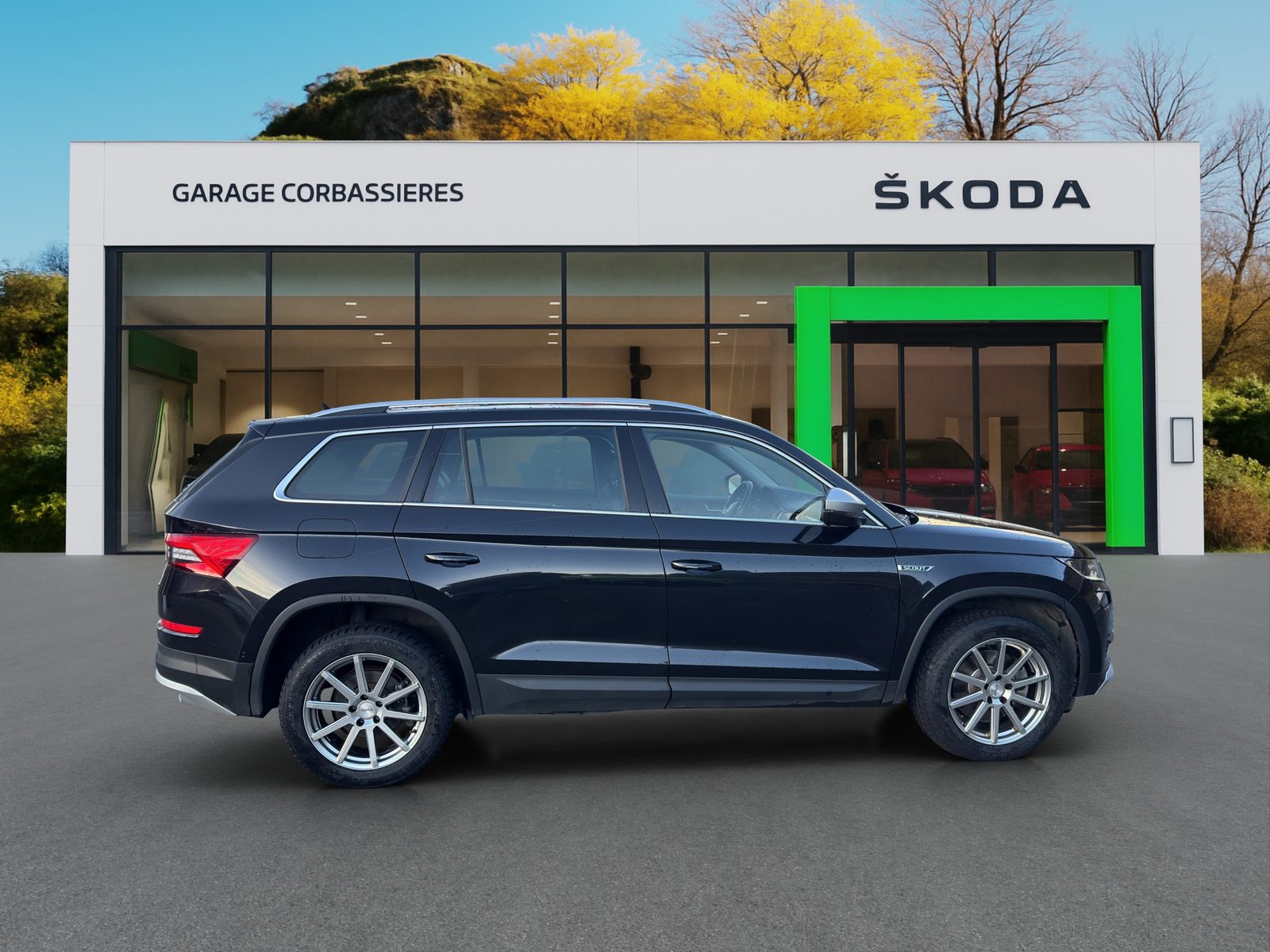 SKODA KODIAQ Scout, Diesel, Occasion / Gebraucht, Automatik - 7