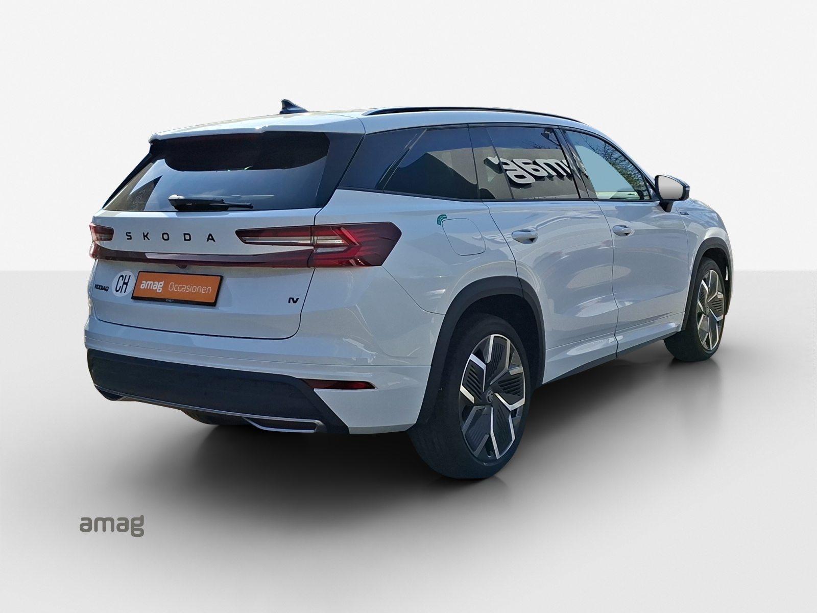 SKODA Kodiaq iV Sportline, Voll-Hybrid Benzin/Elektro, Occasion / Gebraucht, Automatik - 6