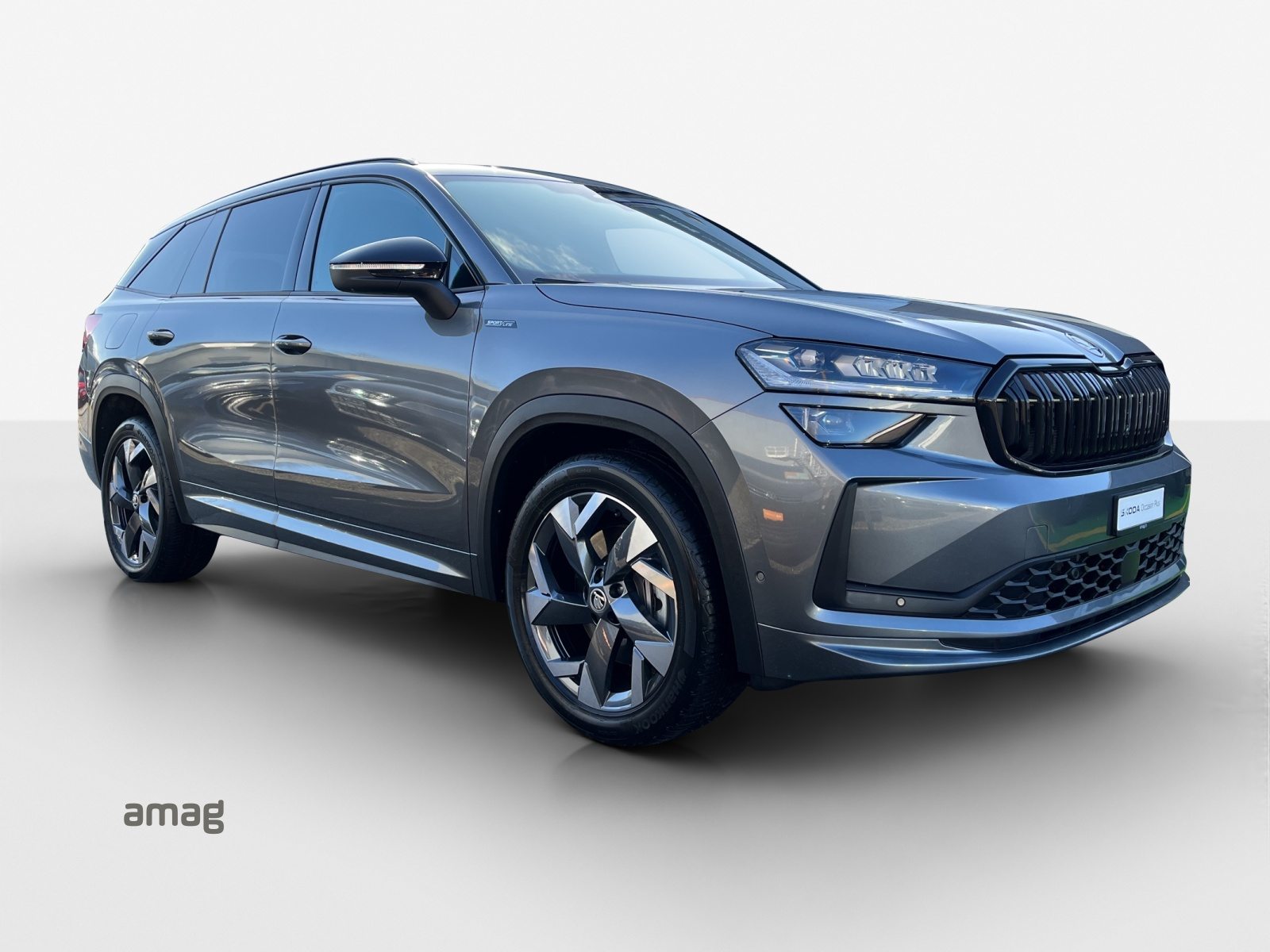 SKODA Kodiaq iV Sportline, Voll-Hybrid Benzin/Elektro, Occasion / Gebraucht, Automatik - 6