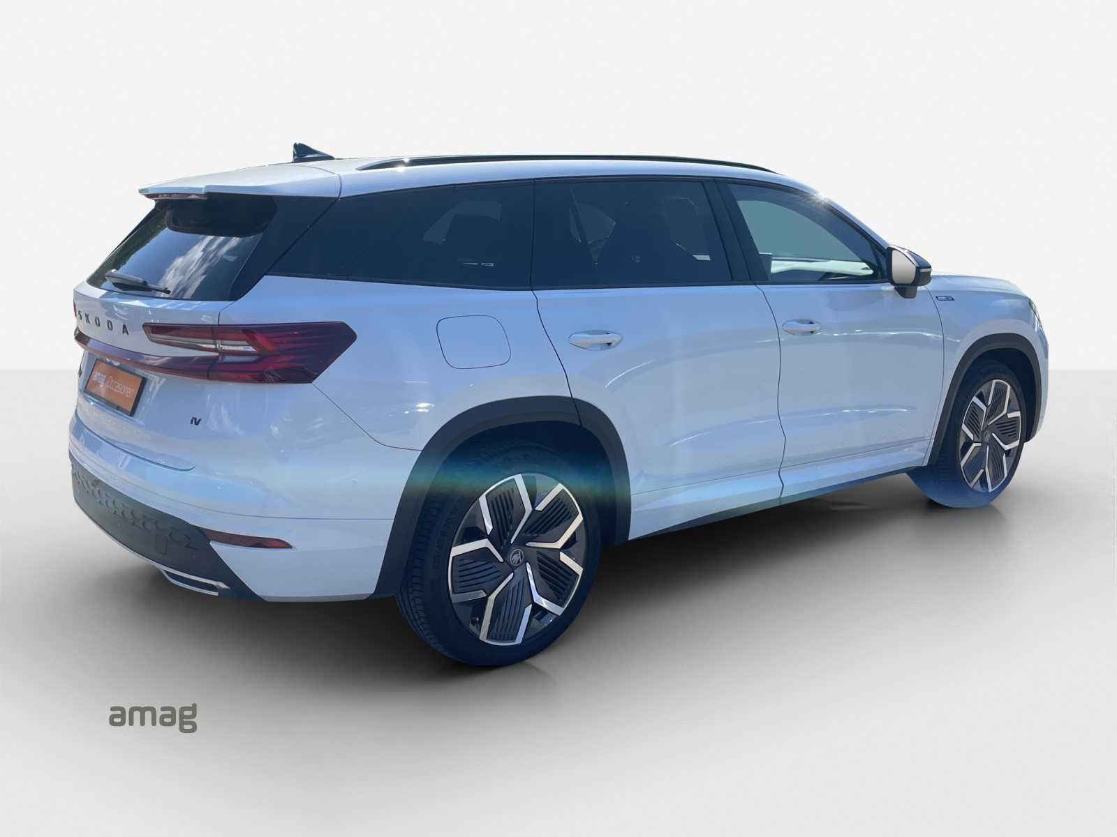 SKODA Kodiaq iV Sportline, Voll-Hybrid Benzin/Elektro, Occasion / Gebraucht, Automatik - 5
