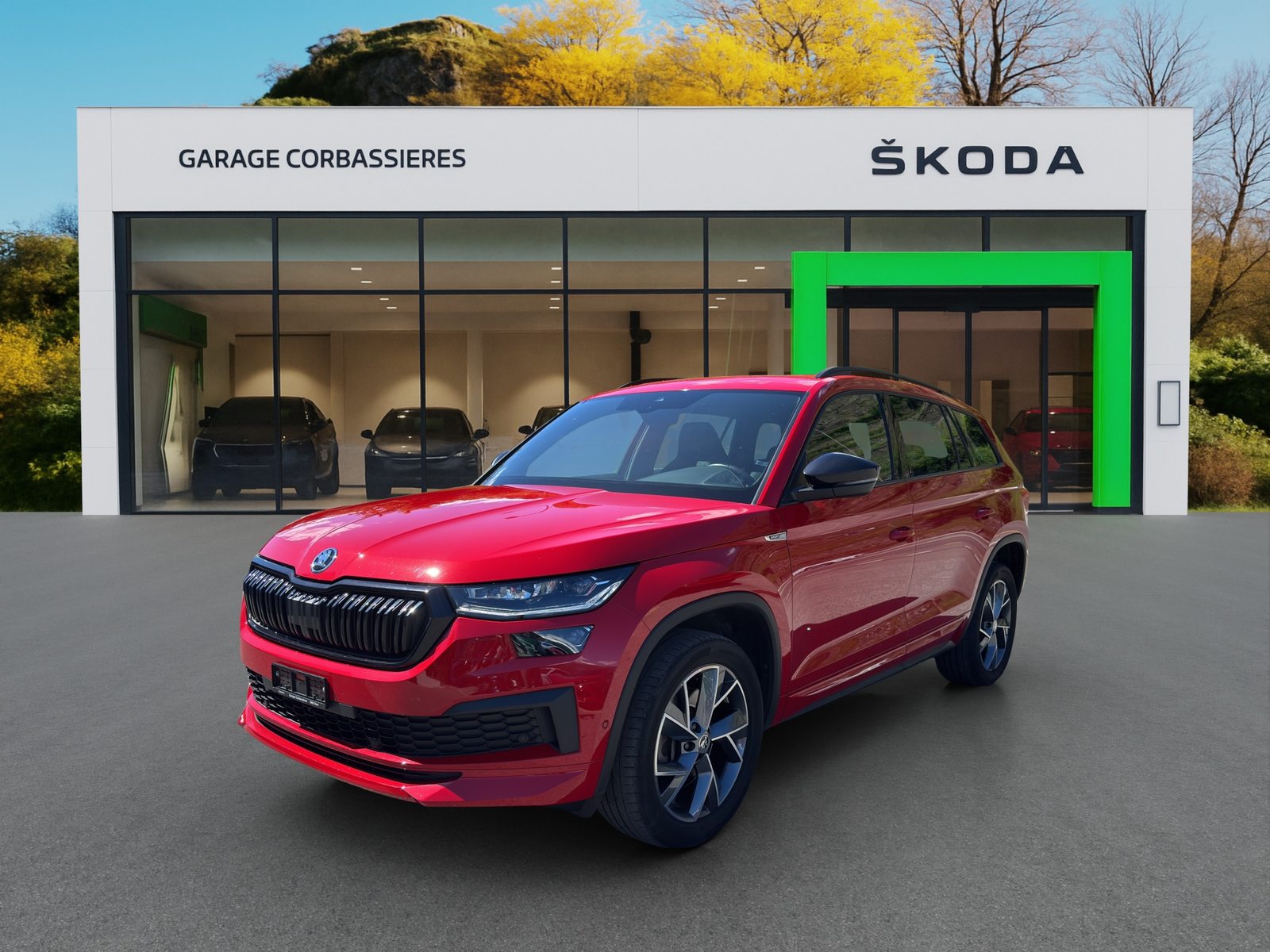 SKODA Kodiaq SportLine, Petrol, Second hand / Used, Automatic - 2