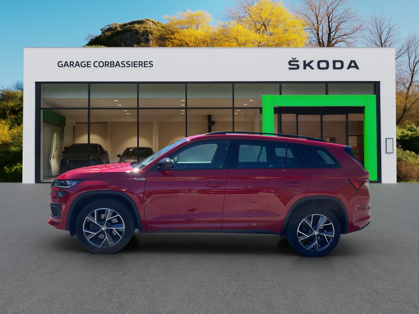 SKODA Kodiaq SportLine, Petrol, Second hand / Used, Automatic - 3