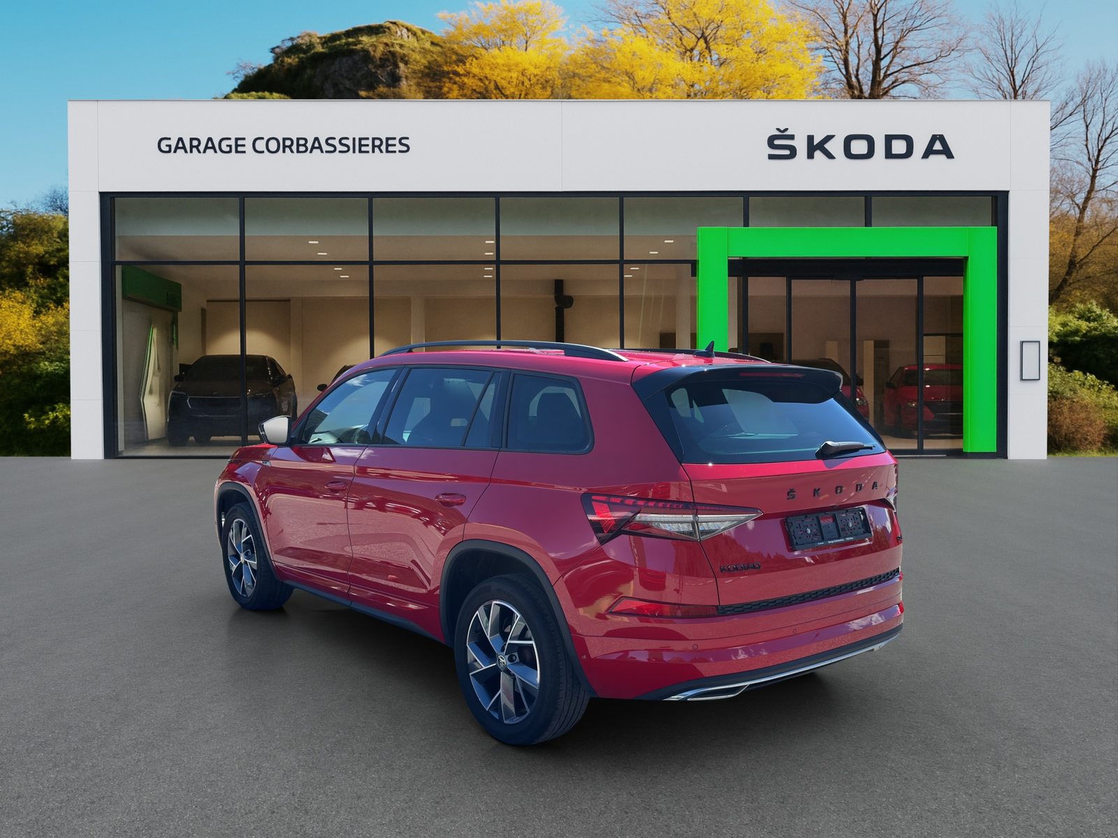 SKODA Kodiaq SportLine, Petrol, Second hand / Used, Automatic - 4
