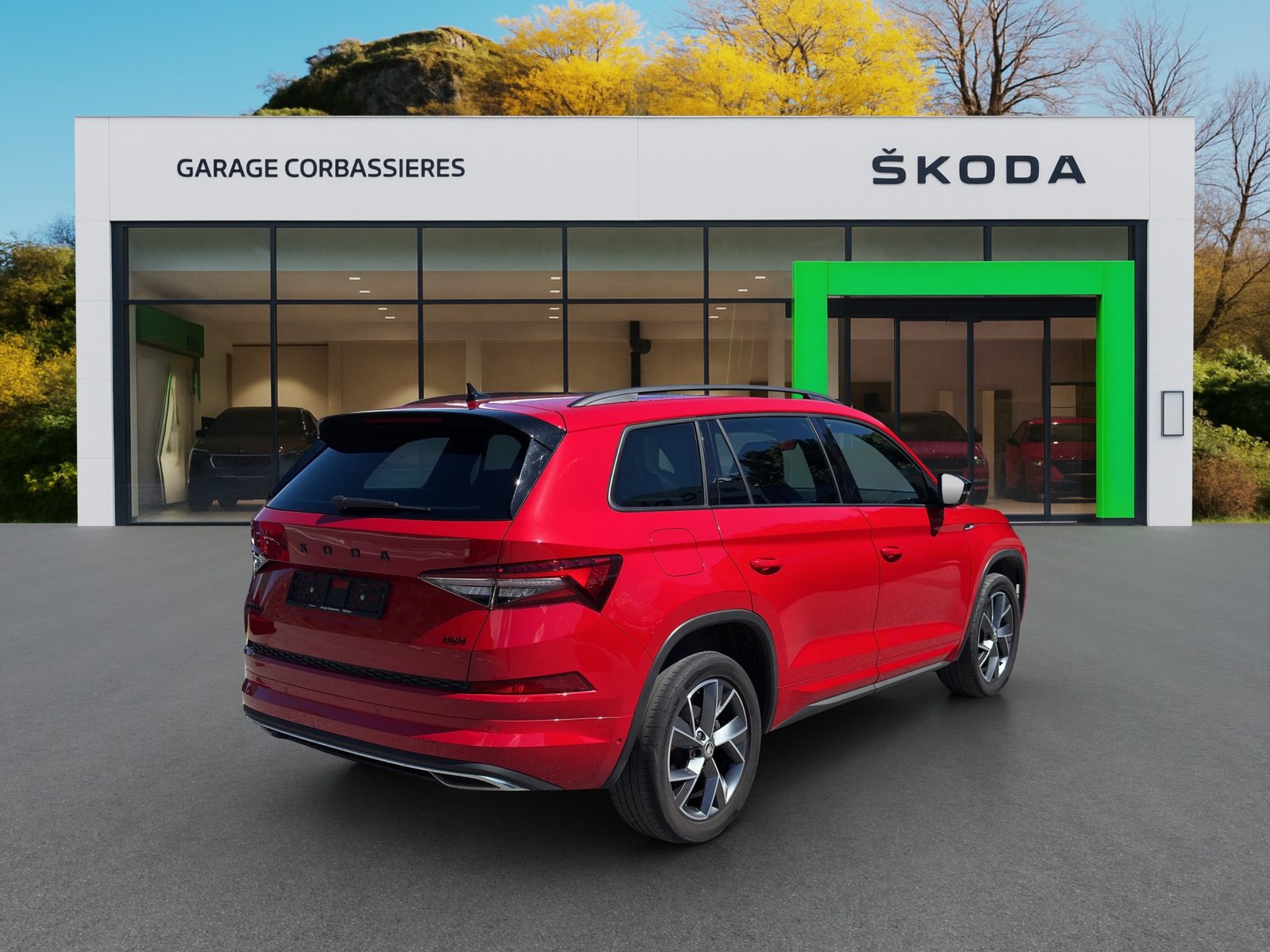 SKODA Kodiaq SportLine, Petrol, Second hand / Used, Automatic - 6