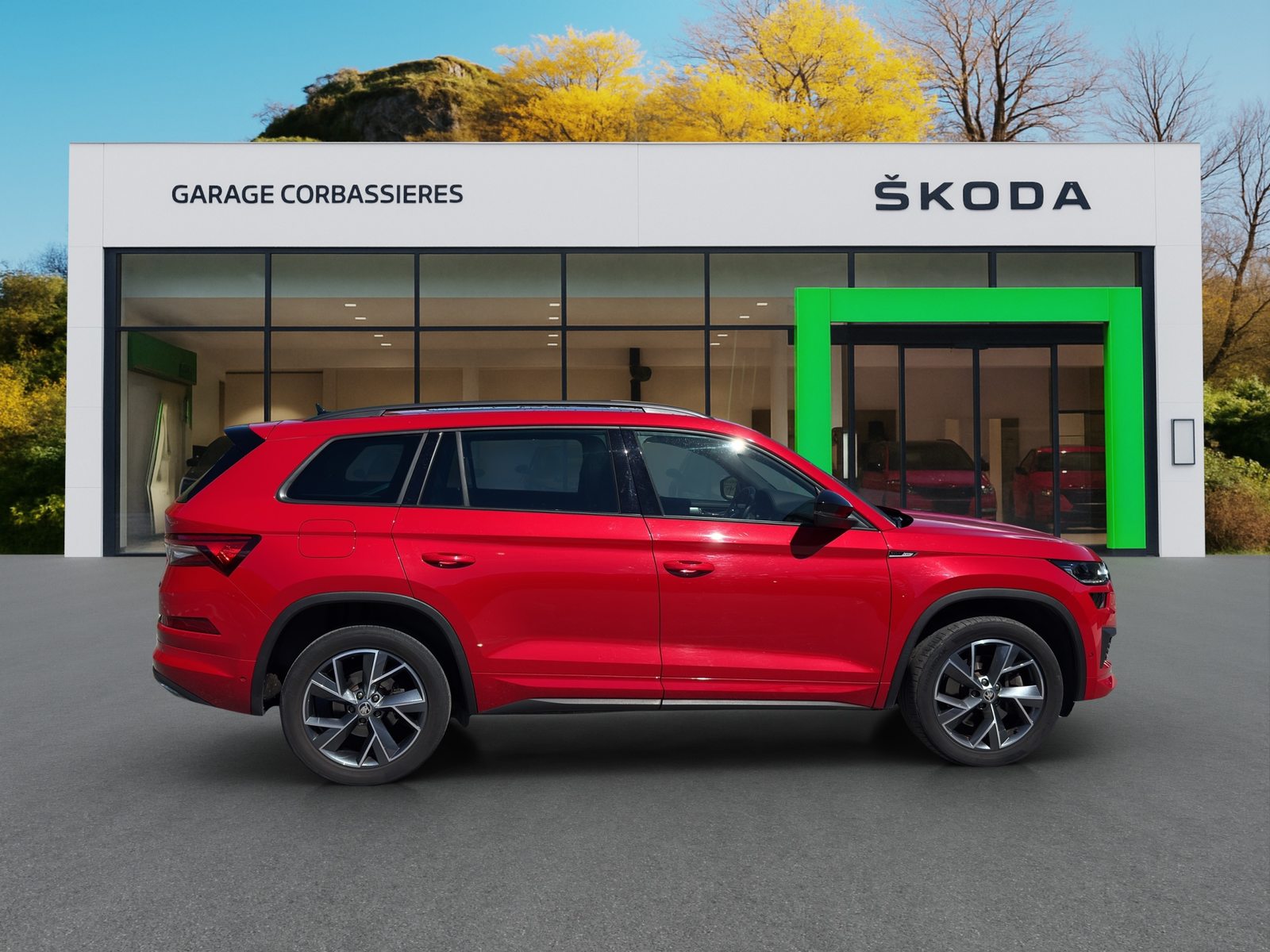 SKODA Kodiaq SportLine, Petrol, Second hand / Used, Automatic - 7