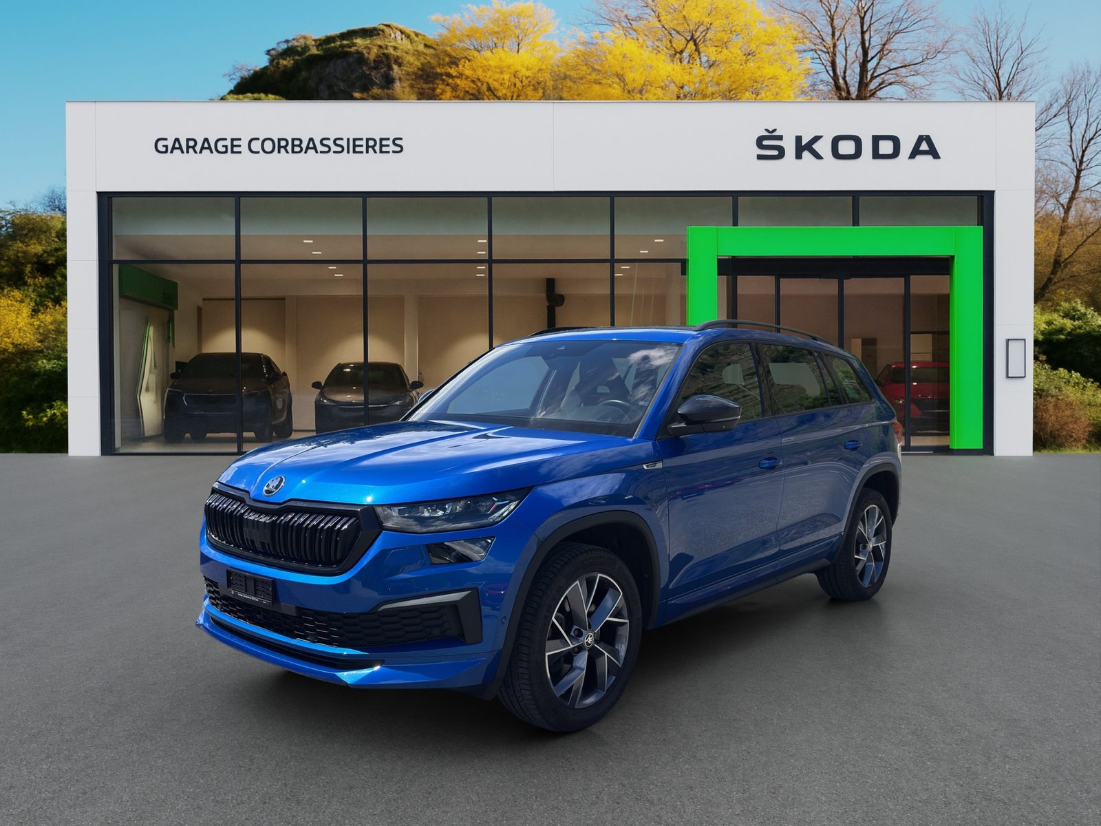 SKODA NEW KODIAQ SportLine, Benzin, Occasion / Gebraucht, Automatik - 2