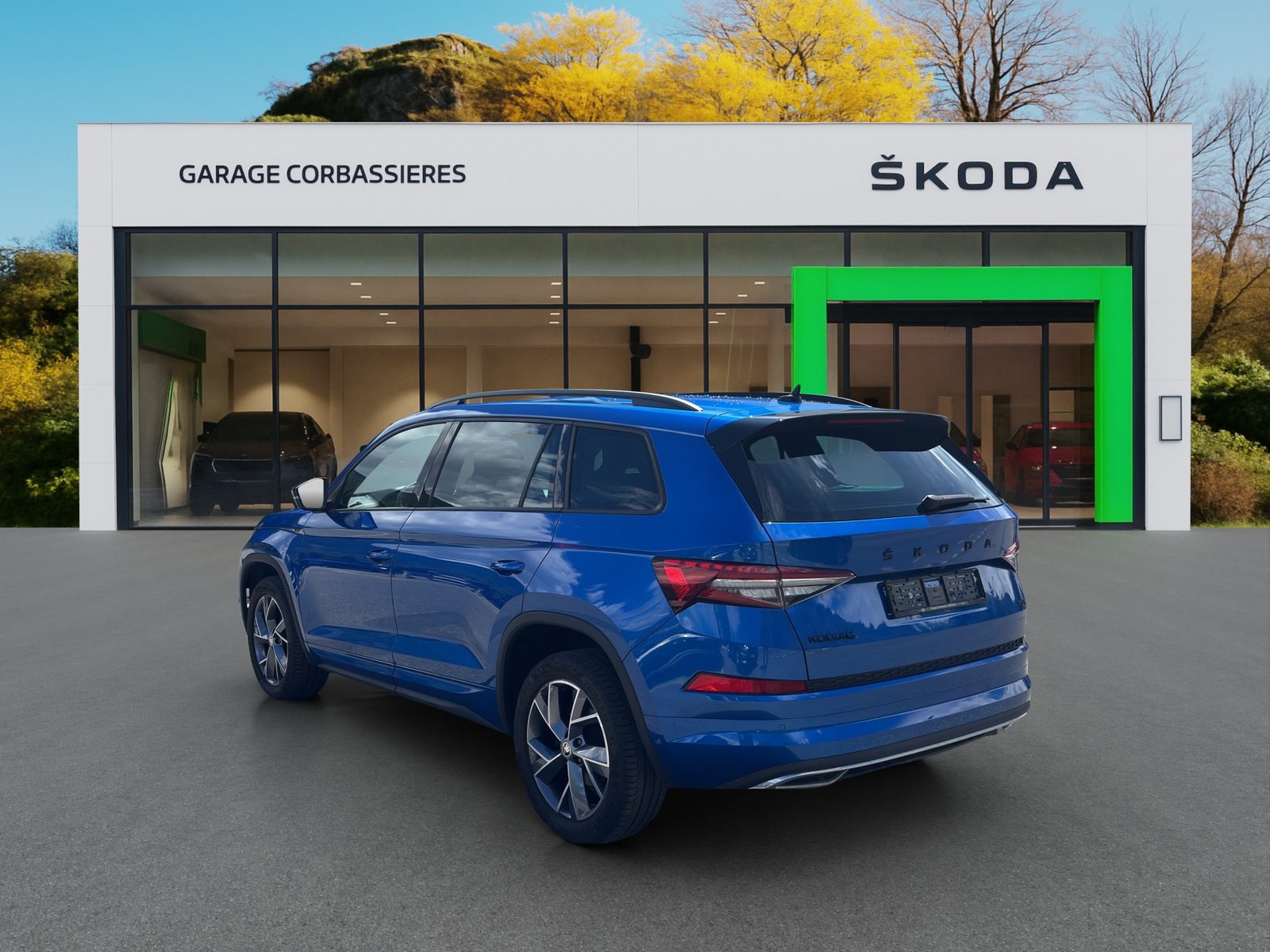 SKODA NEW KODIAQ SportLine, Benzin, Occasion / Gebraucht, Automatik - 4