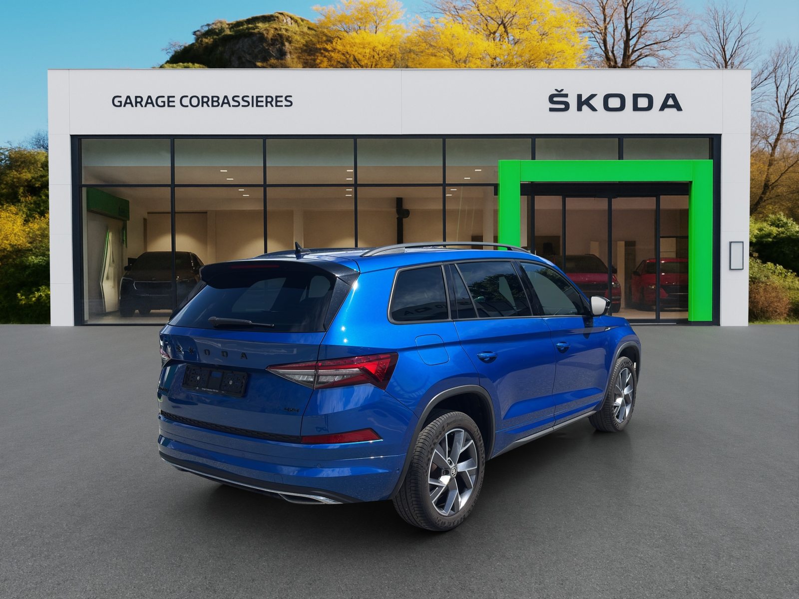 SKODA NEW KODIAQ SportLine, Benzin, Occasion / Gebraucht, Automatik - 6