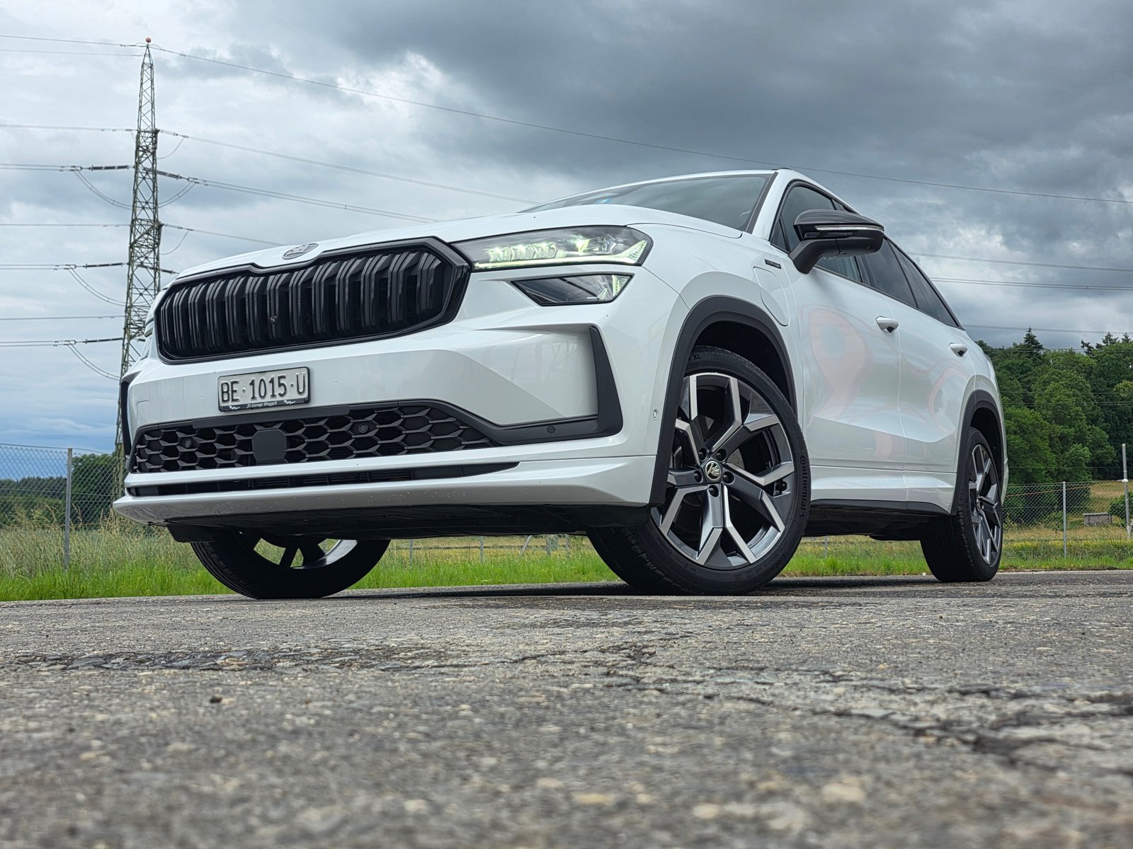 SKODA Kodiaq 1.5 TSI PHEV Sportline, Hybride Rechargeable Essence/Électricité, Occasion / Utilisé, Automatique - 7