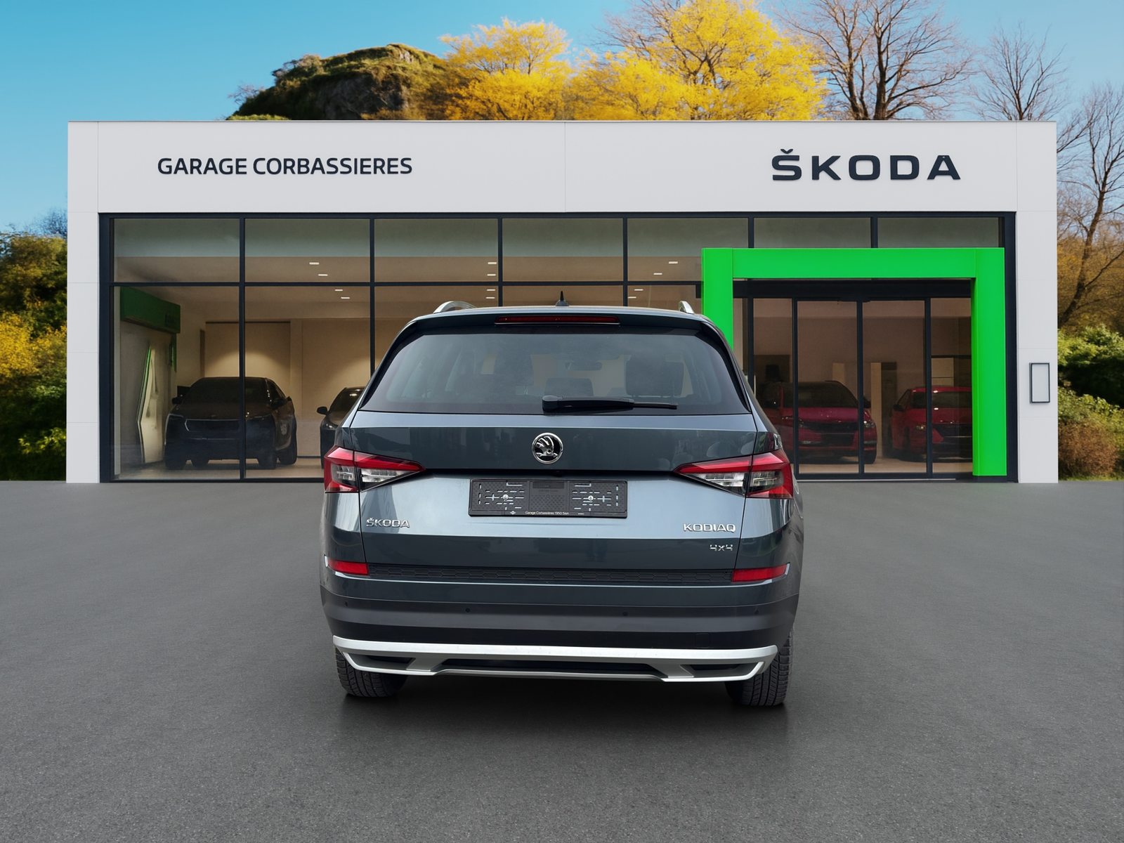 SKODA KODIAQ Scout, Benzin, Occasion / Gebraucht, Automatik - 5