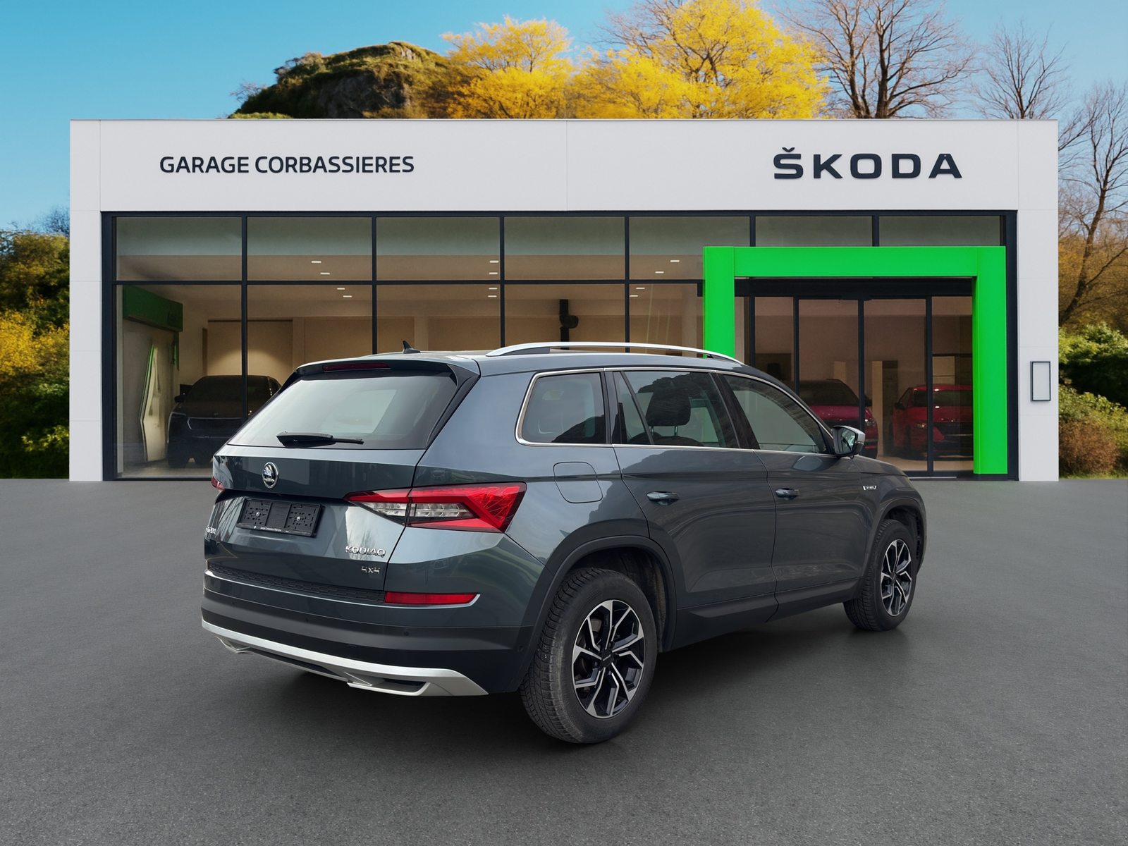 SKODA KODIAQ Scout, Benzin, Occasion / Gebraucht, Automatik - 6